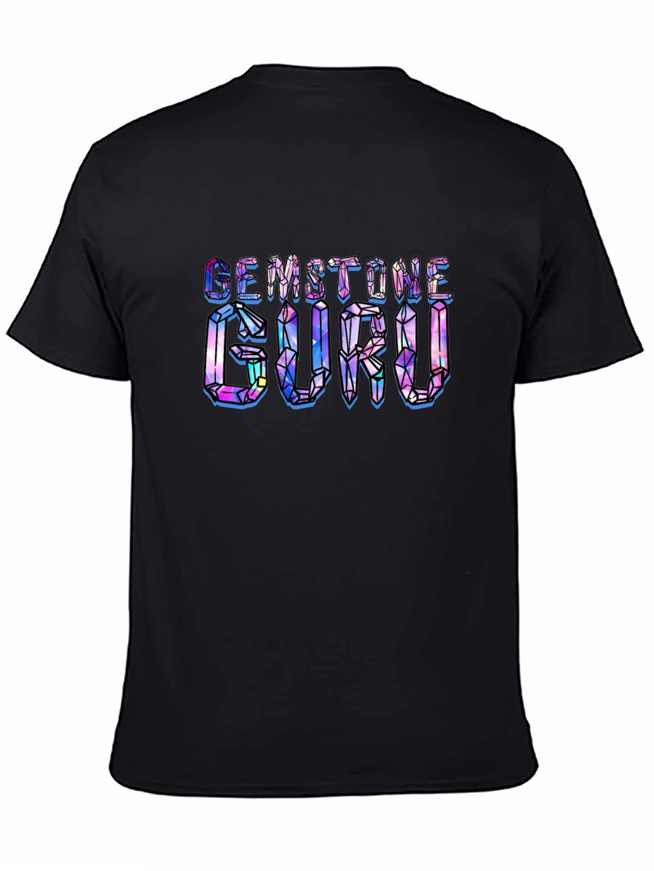 Gemstone Guru Graphic T-Shirt - Mens Black Tee
