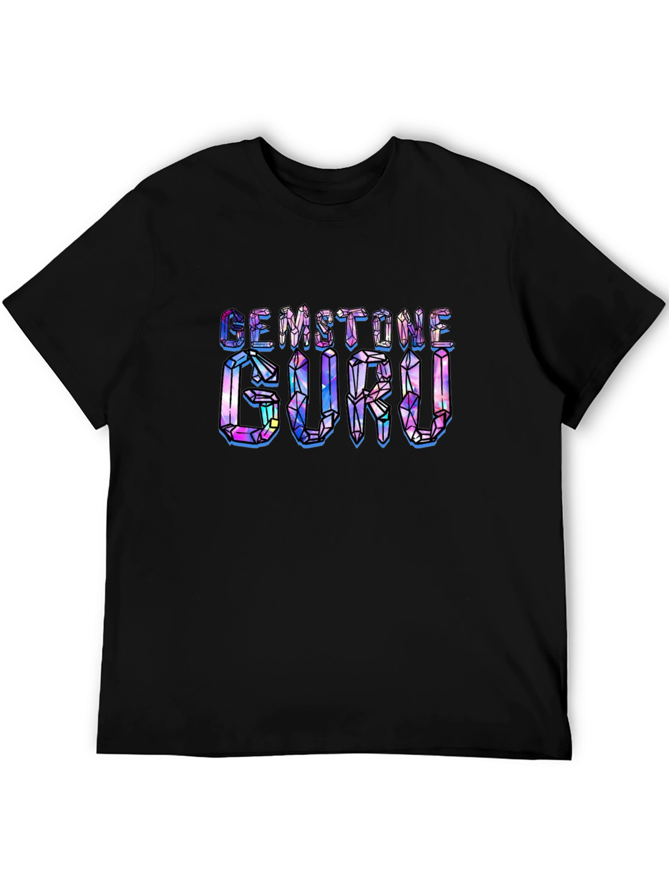 Gemstone Guru Graphic T-Shirt - Mens Black Tee