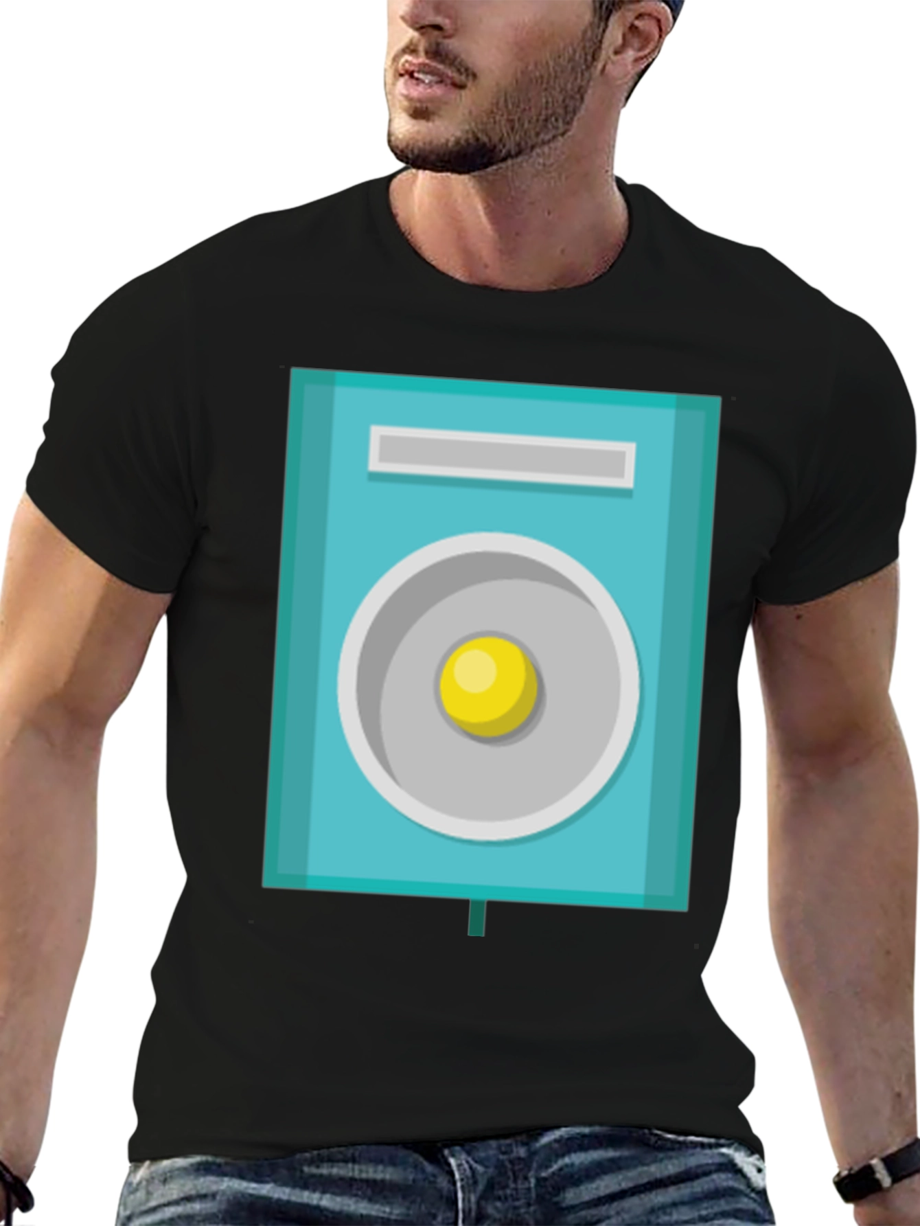 Geometric Speaker Graphic Tee