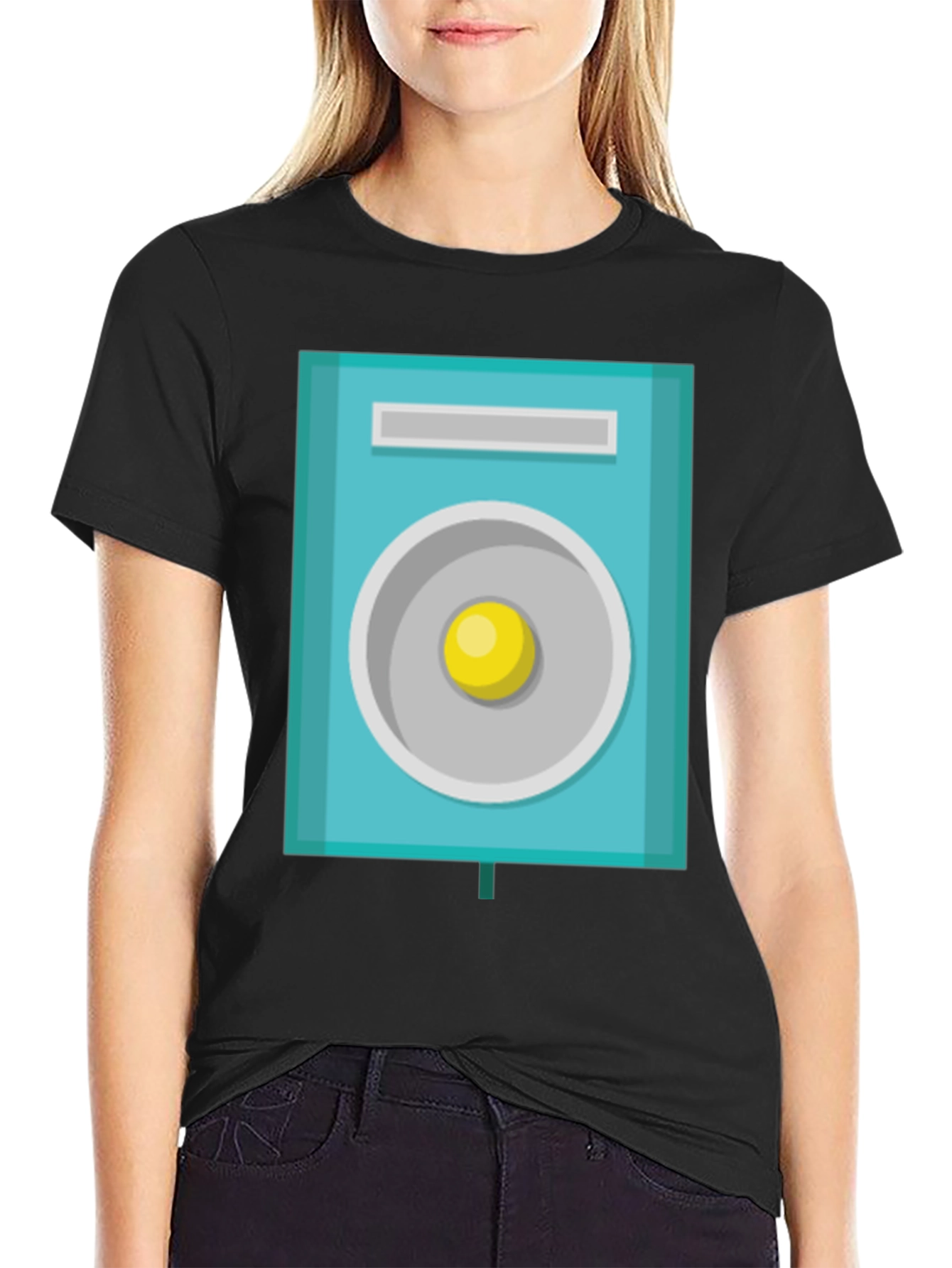 Geometric Speaker Graphic Tee