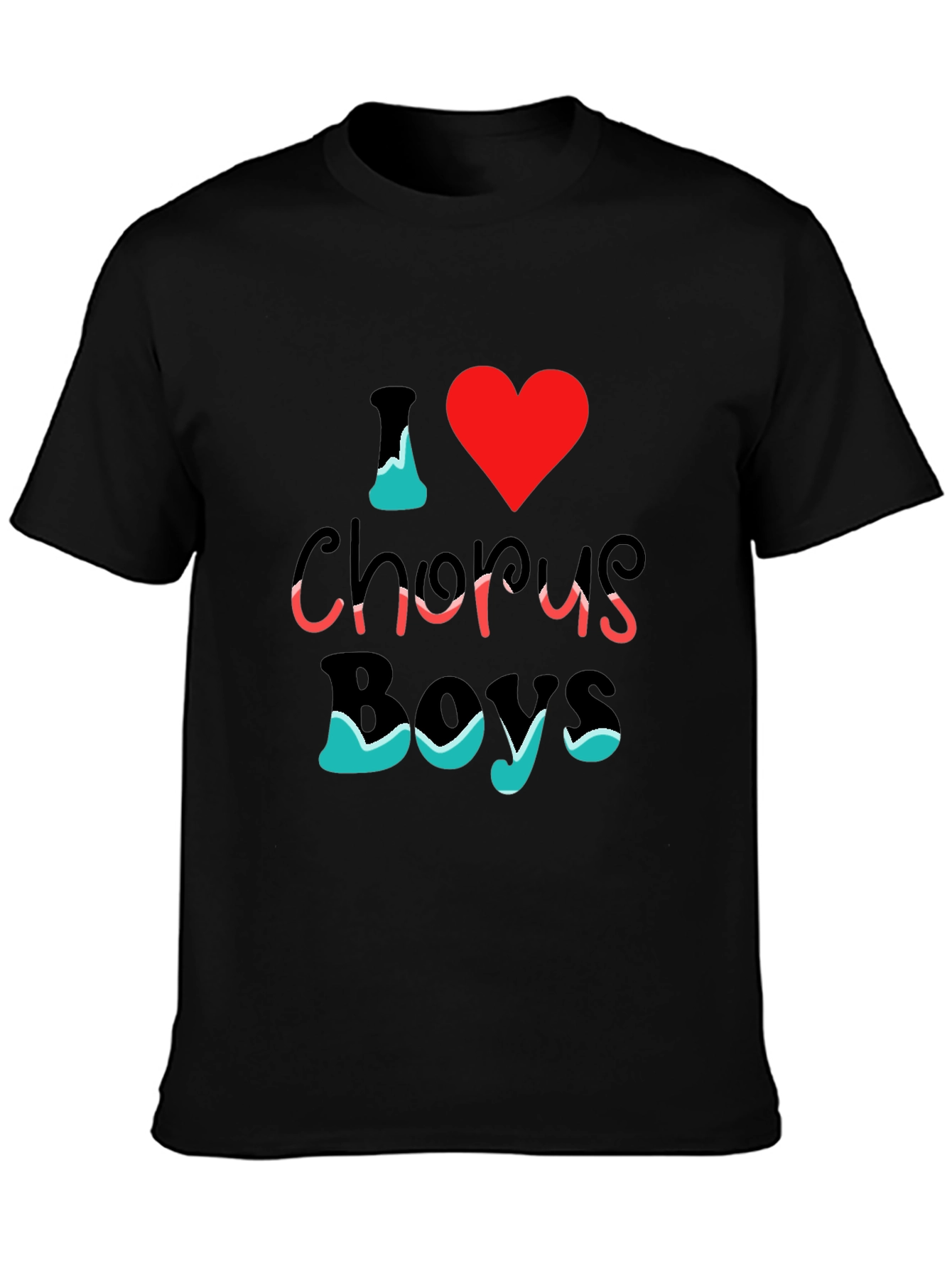 I Love Chorus Boys T-Shirt