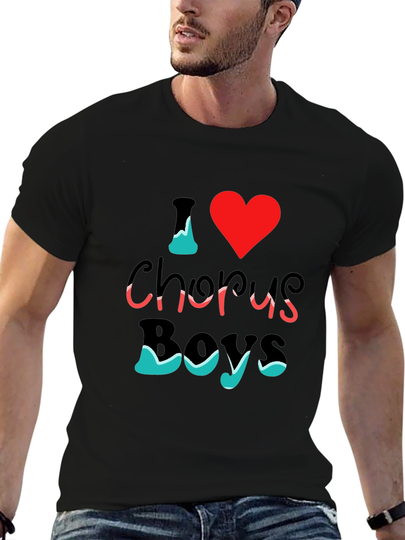 I Love Chorus Boys T-Shirt