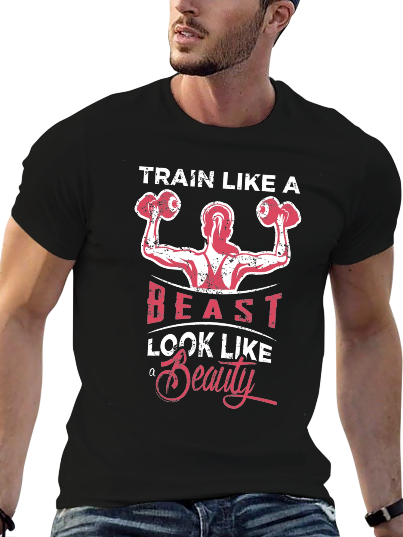 Train Like a Beast Graphic Tee
