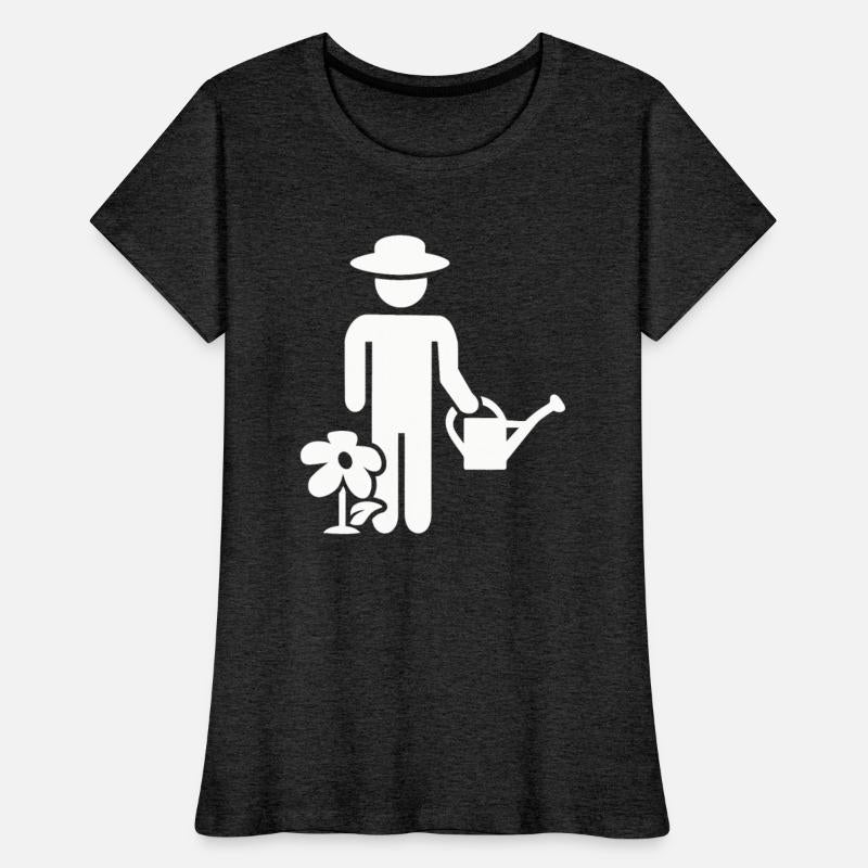 Gardener watering can