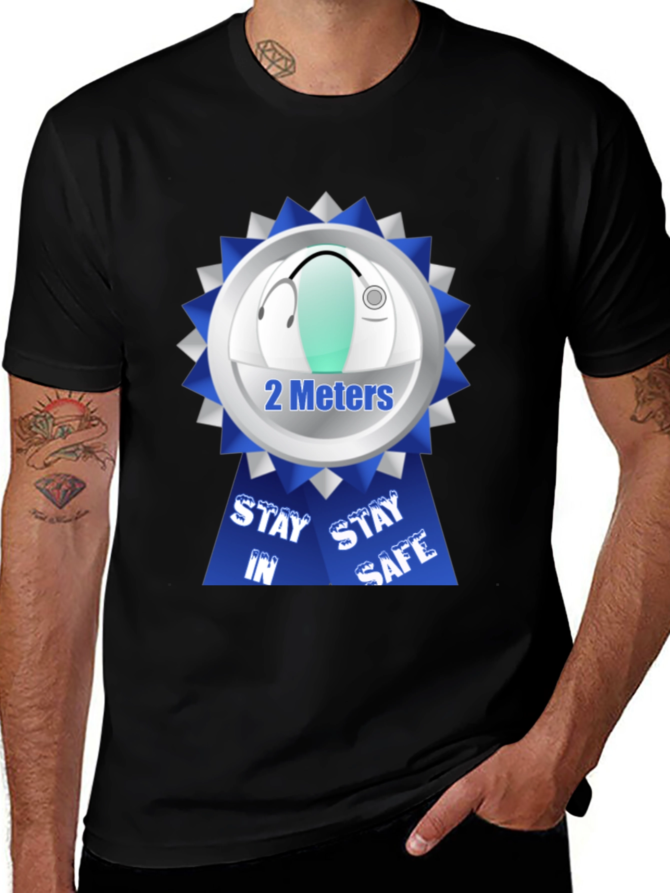 Stay Safe Social Distance T-Shirt