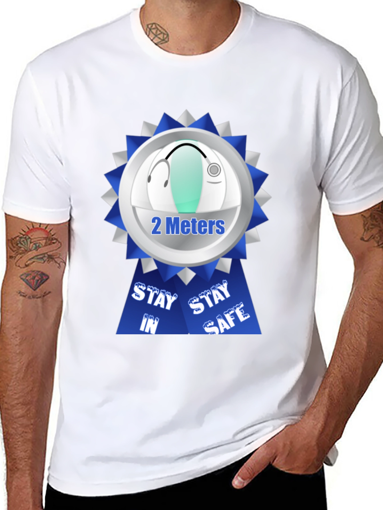 Stay Safe Social Distance T-Shirt