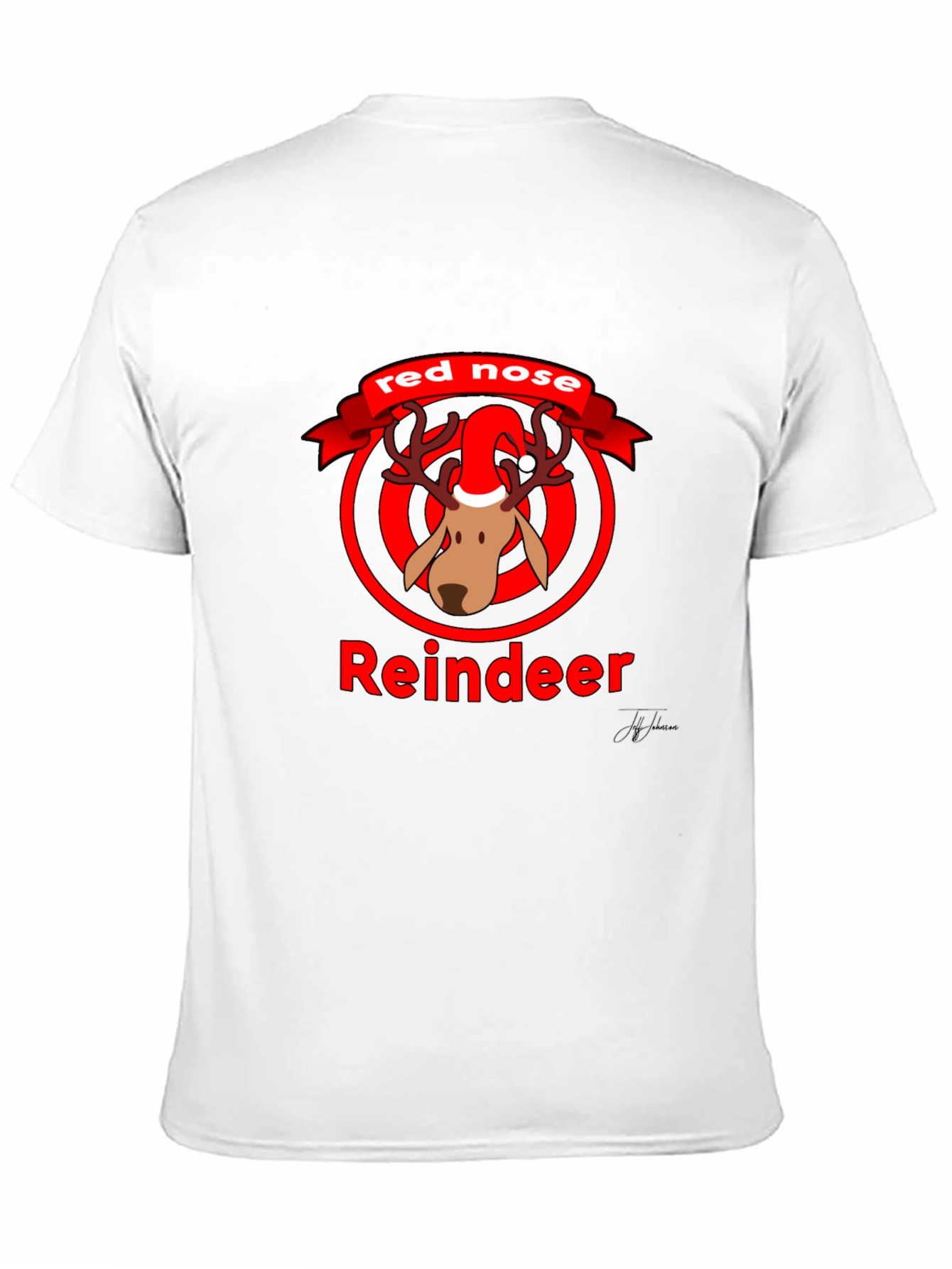 Red Nose Reindeer Holiday T-Shirt