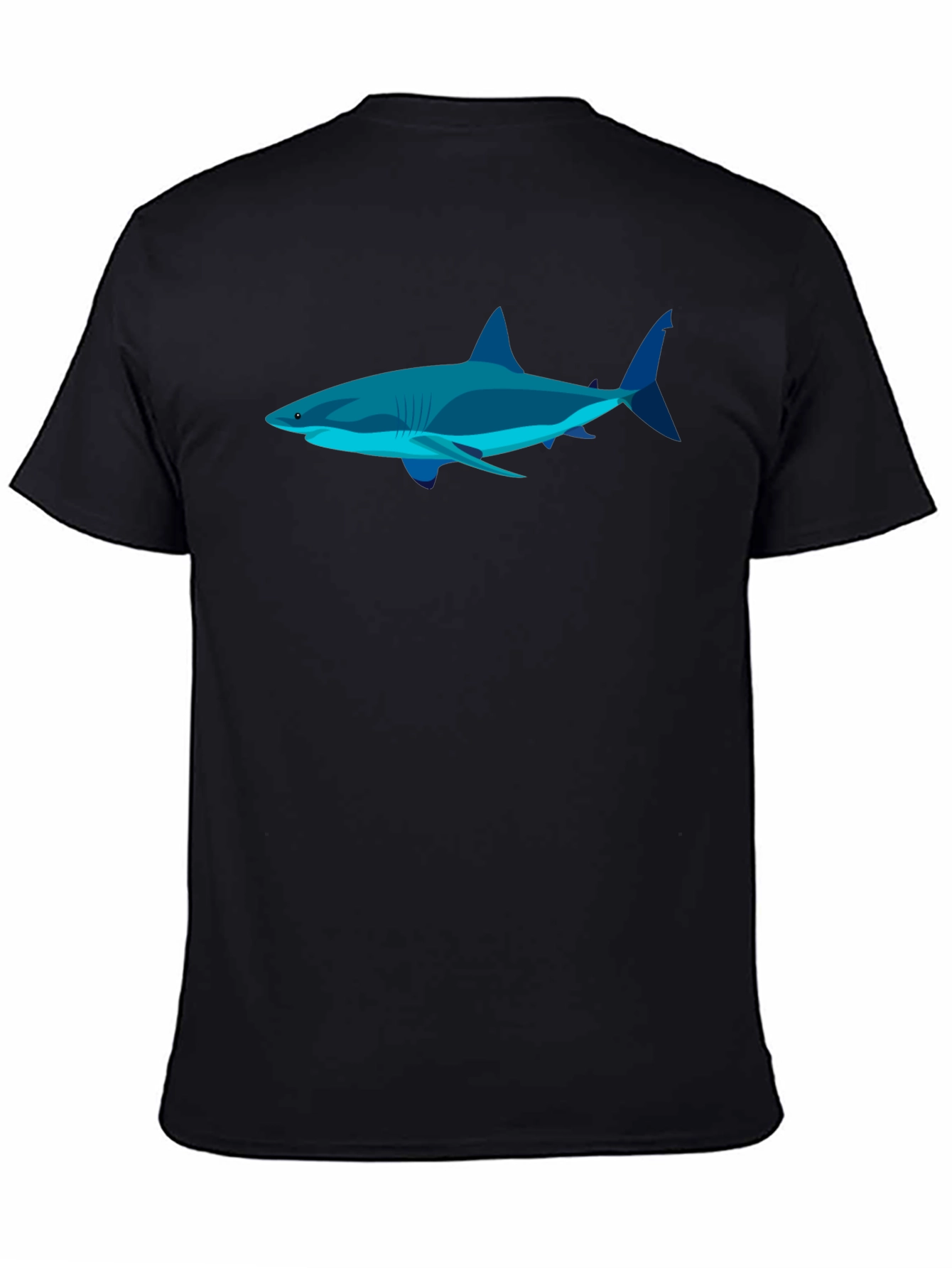 Shark Graphic Tee - Cool Blue Sea Predator