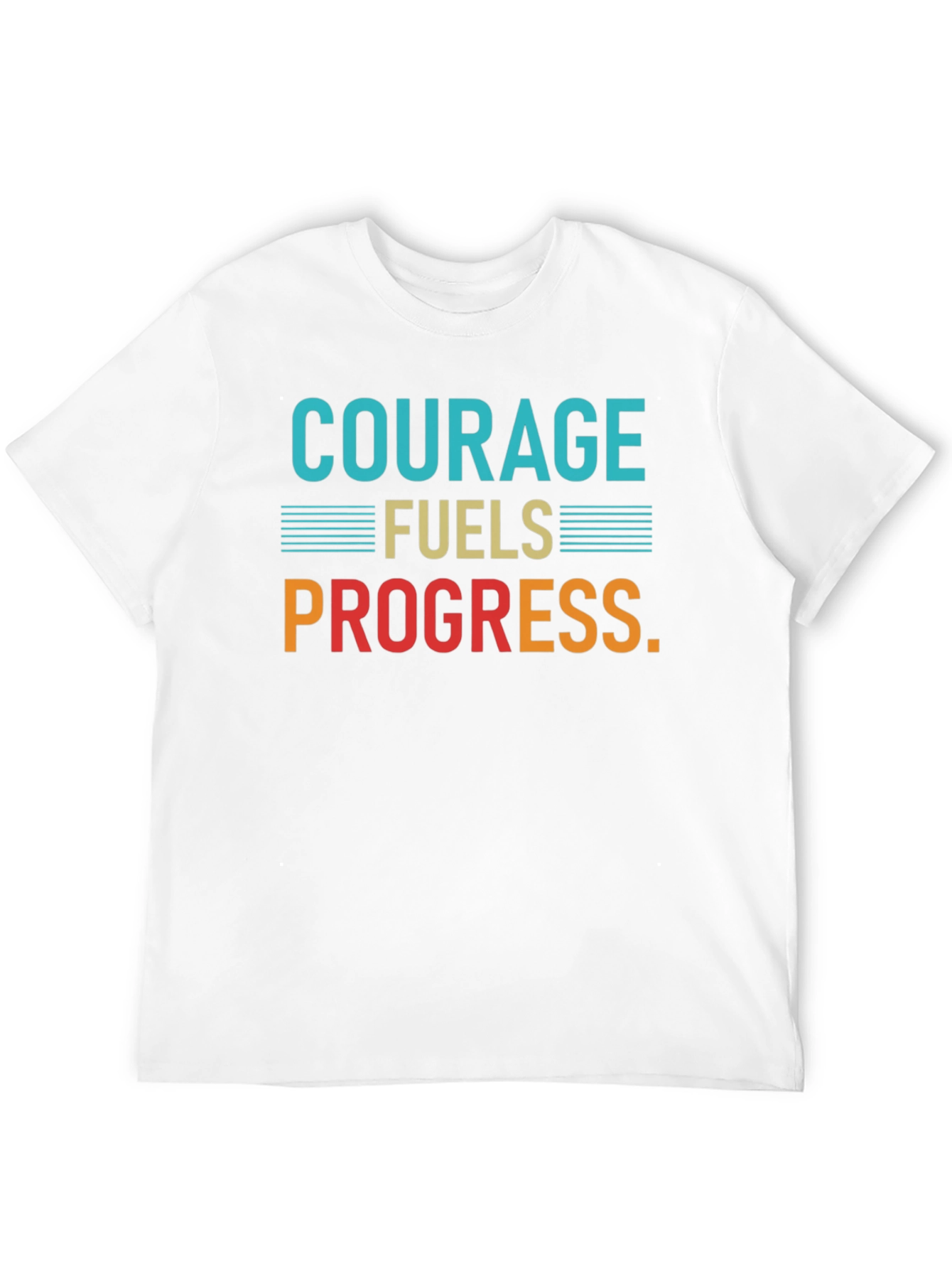 Courage Fuels Progress Graphic T-Shirt