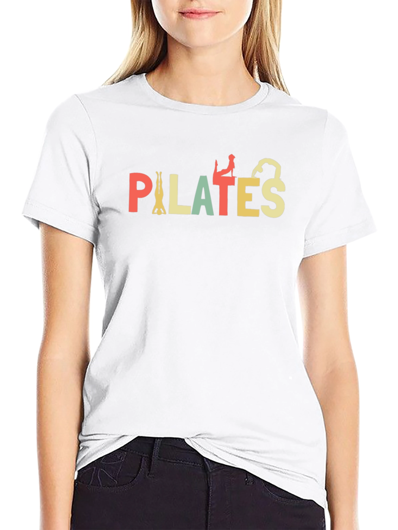 Pilates Retro T-Shirt - Fitness Apparel