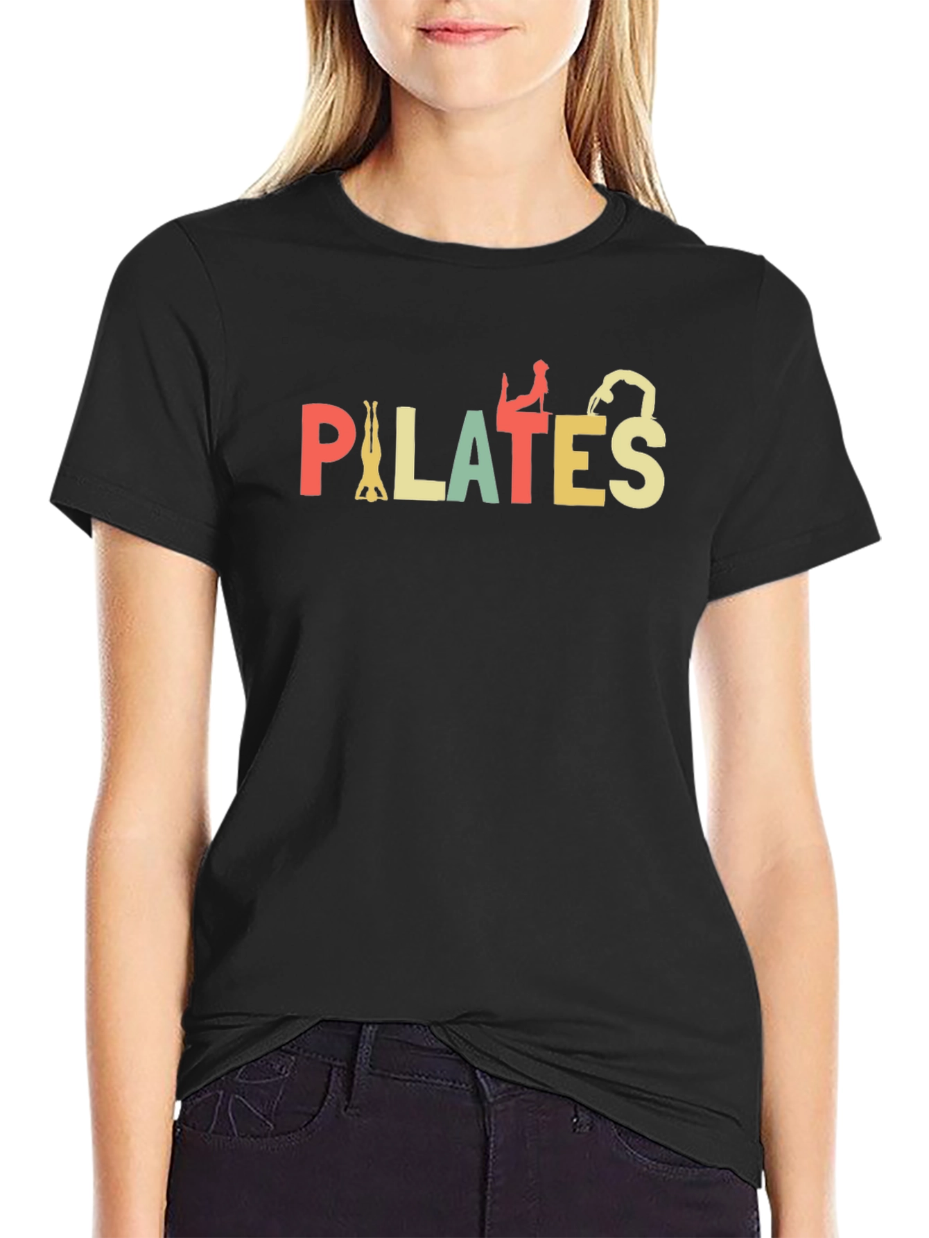 Pilates Retro T-Shirt - Fitness Apparel