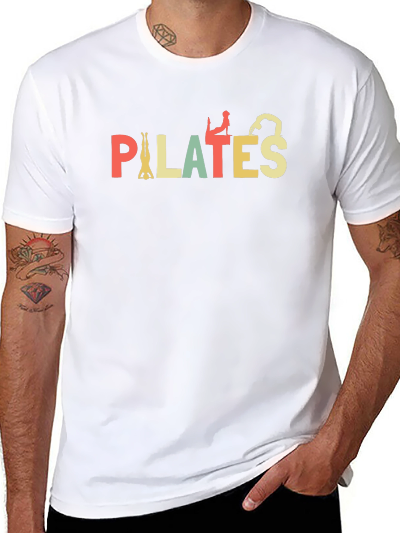 Pilates Retro T-Shirt - Fitness Apparel