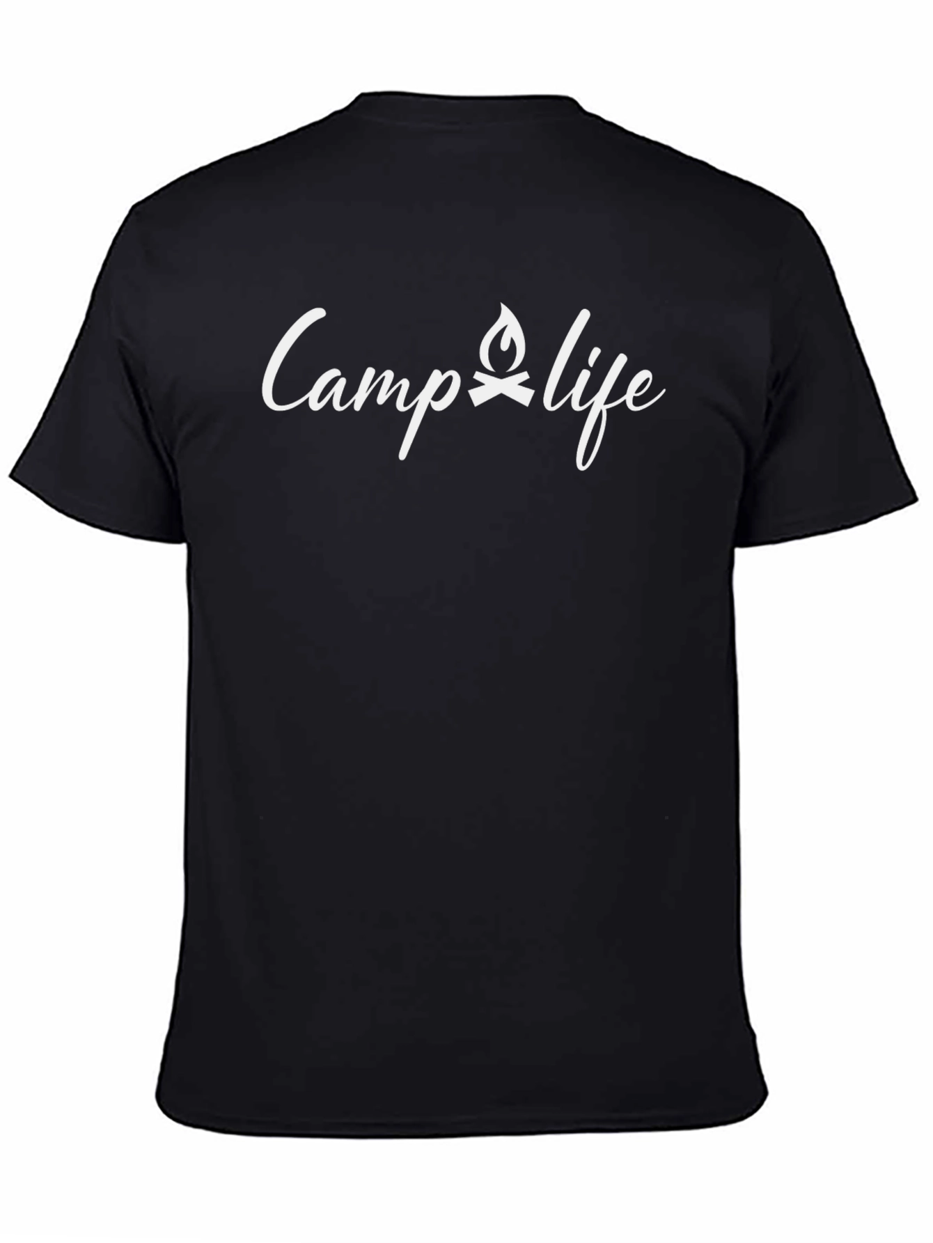 Camp Life Black T-Shirt