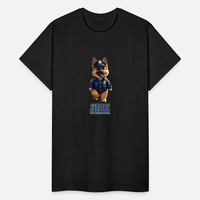 German Shepard the Police Officer