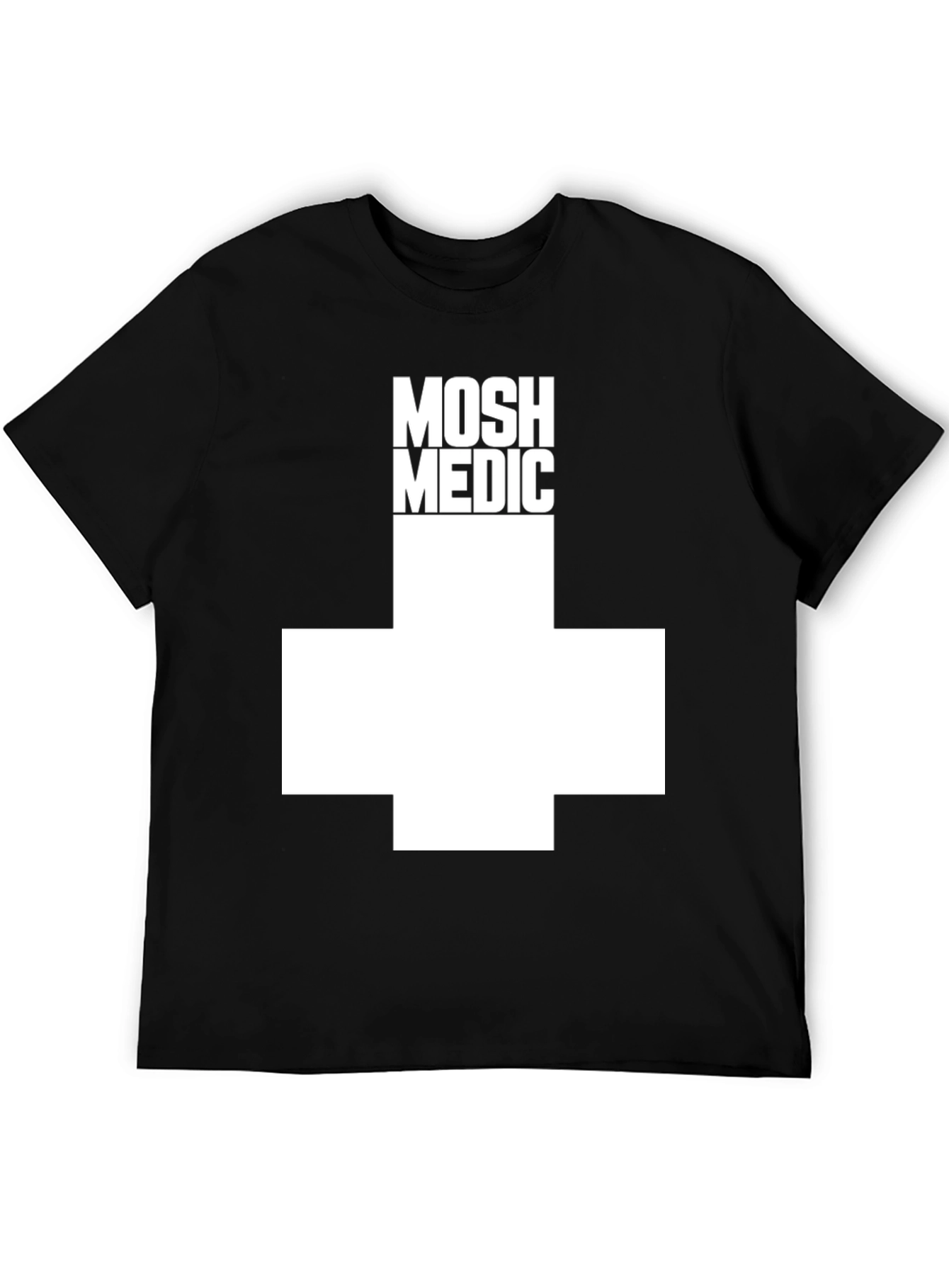 MOSH MEDIC Tee - Black Graphic T-Shirt