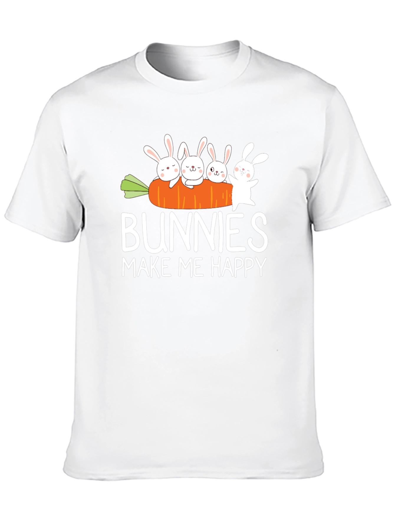 Bunnies Make Me Happy T-Shirt