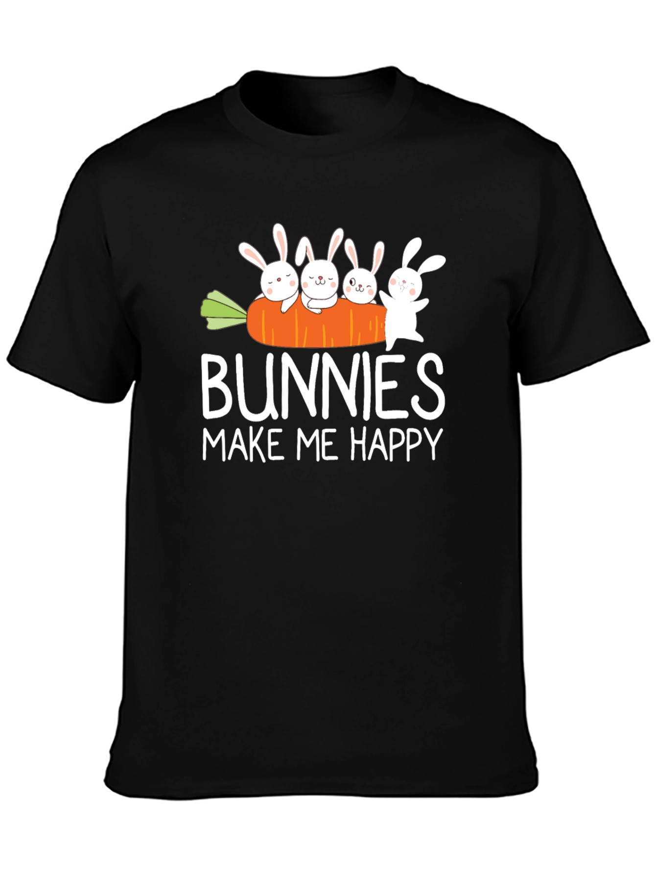 Bunnies Make Me Happy T-Shirt