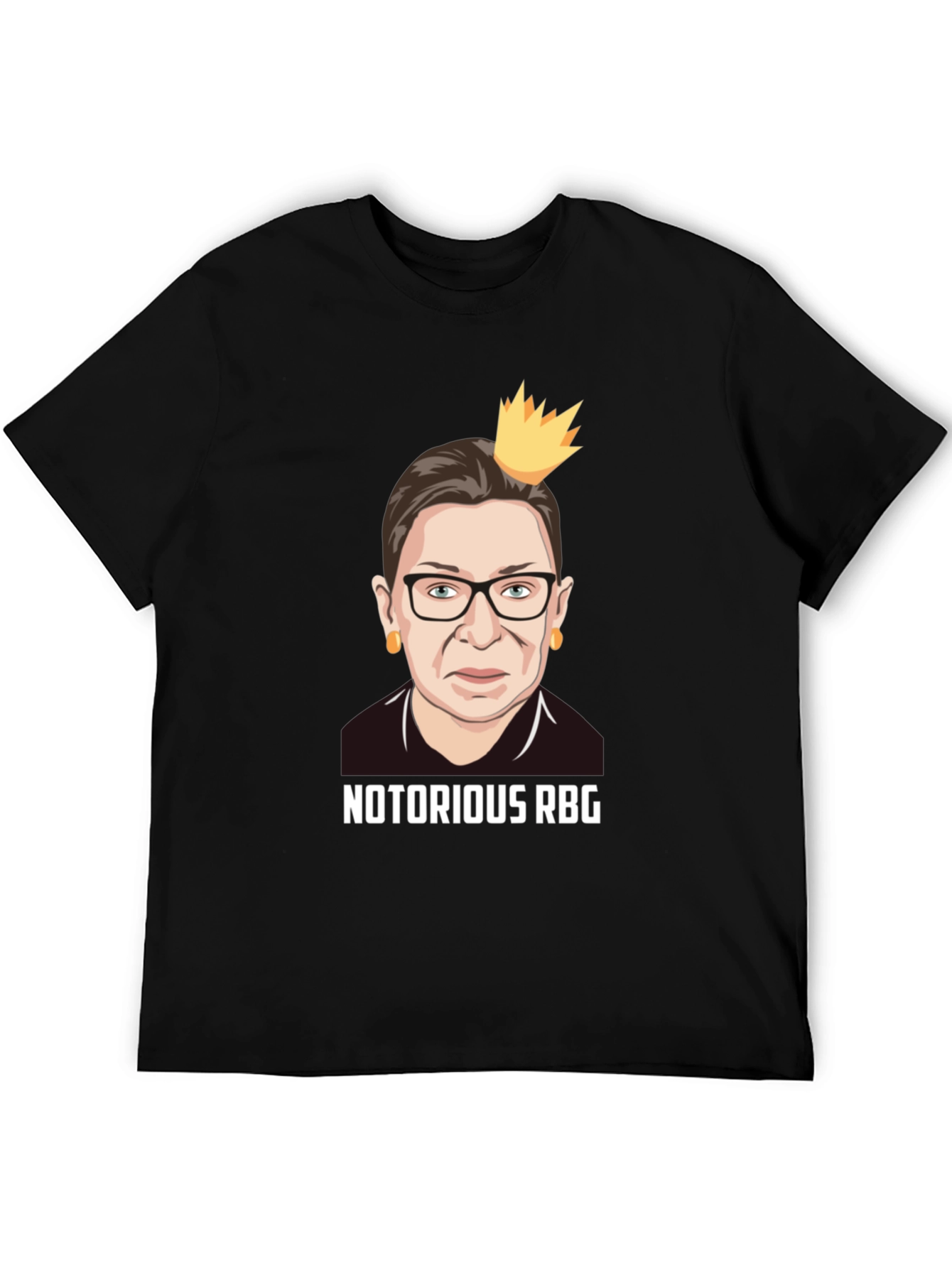 Notorious RBG T-Shirt - Black Graphic Tee