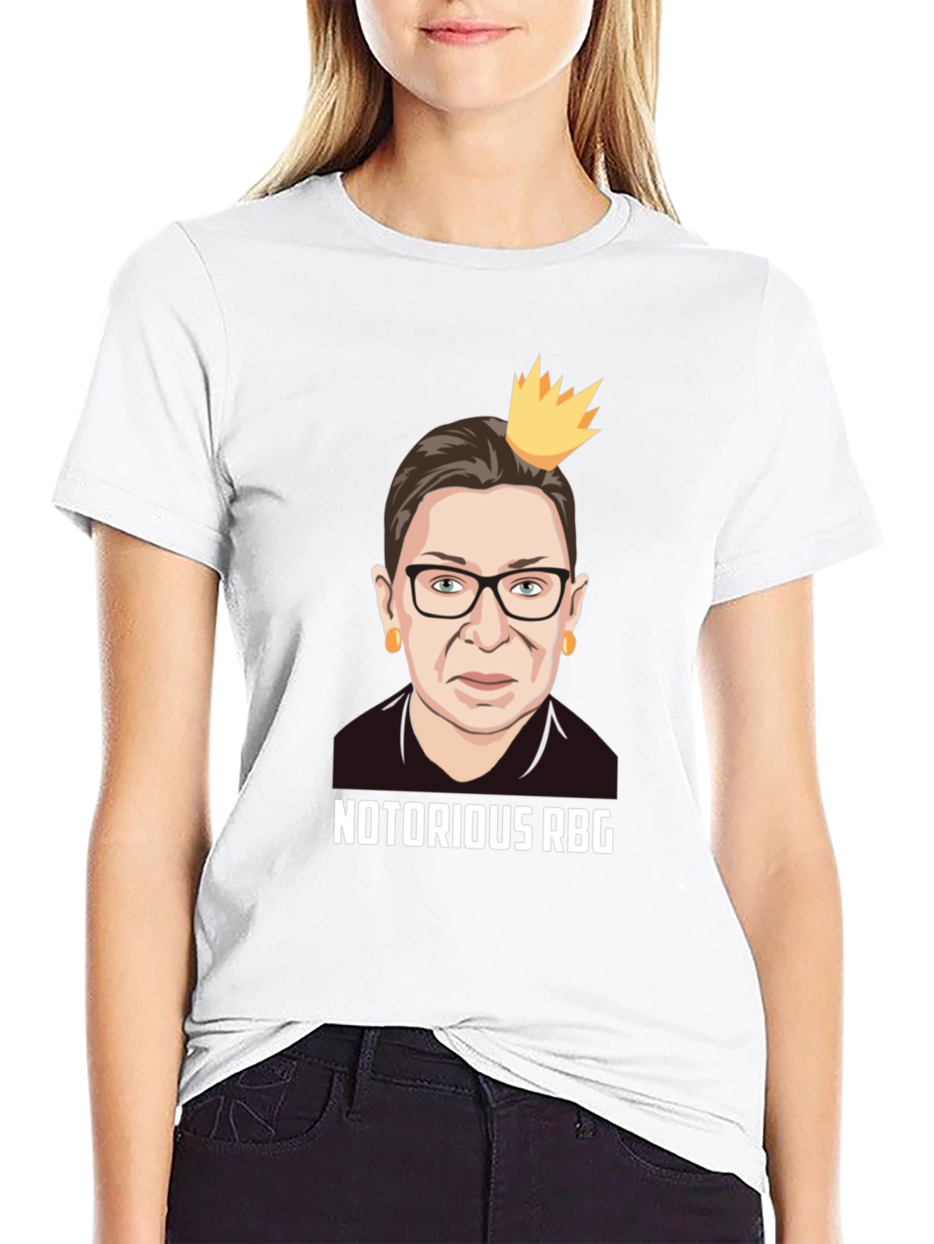 Notorious RBG T-Shirt - Black Graphic Tee