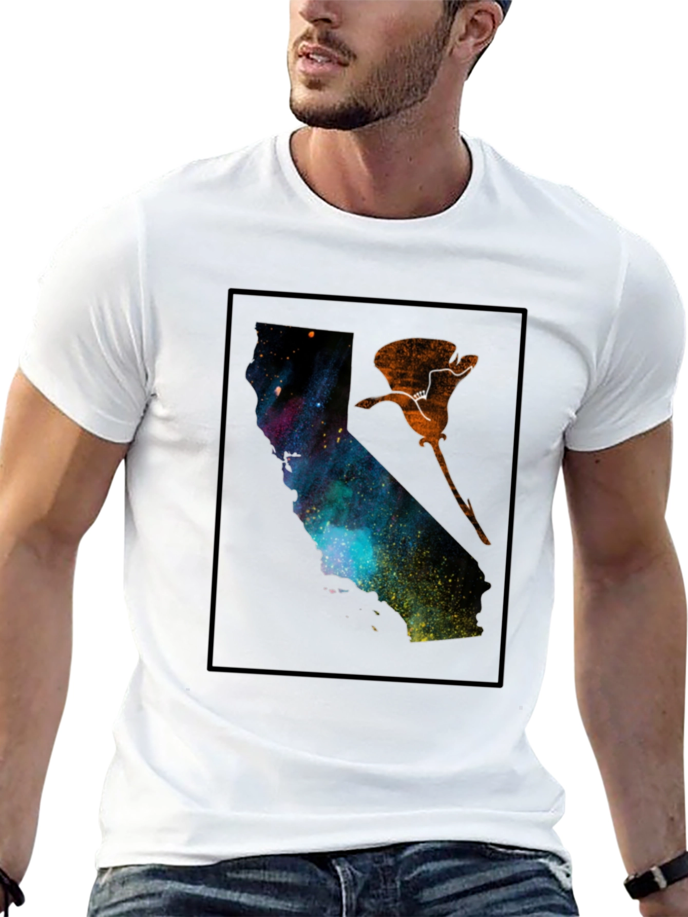 California Poppy Galaxy T-Shirt