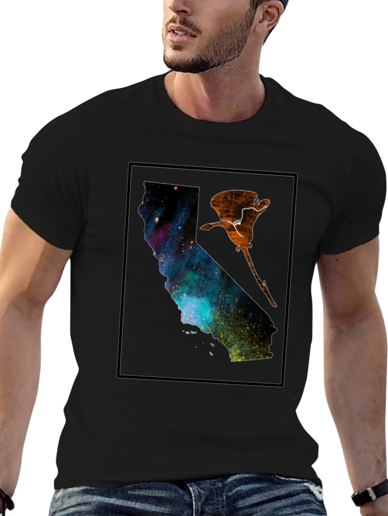 California Poppy Galaxy T-Shirt