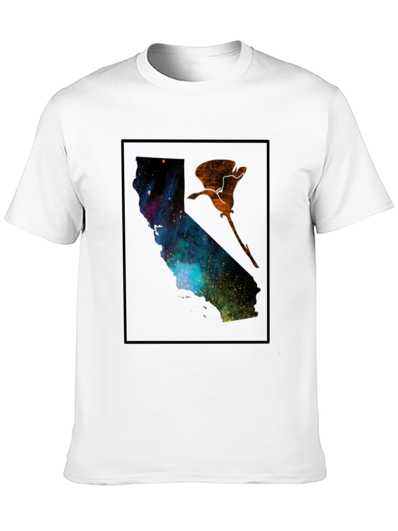 California Poppy Galaxy T-Shirt