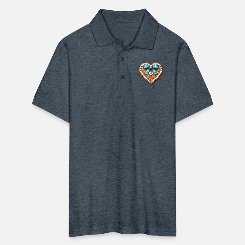 Gingerbread heart: Sweet tradition and love united