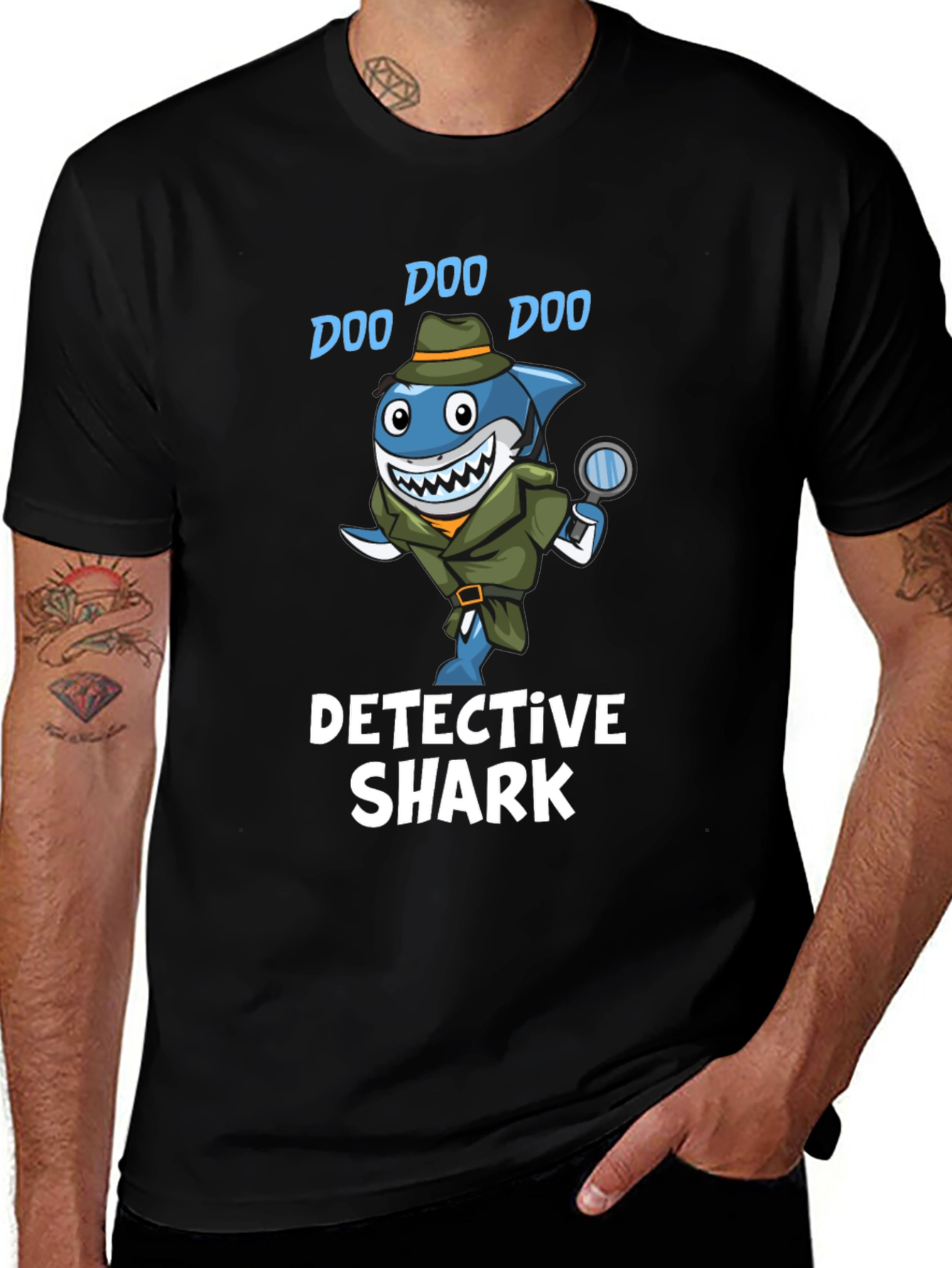 Detective Shark T-Shirt - Doo Doo!