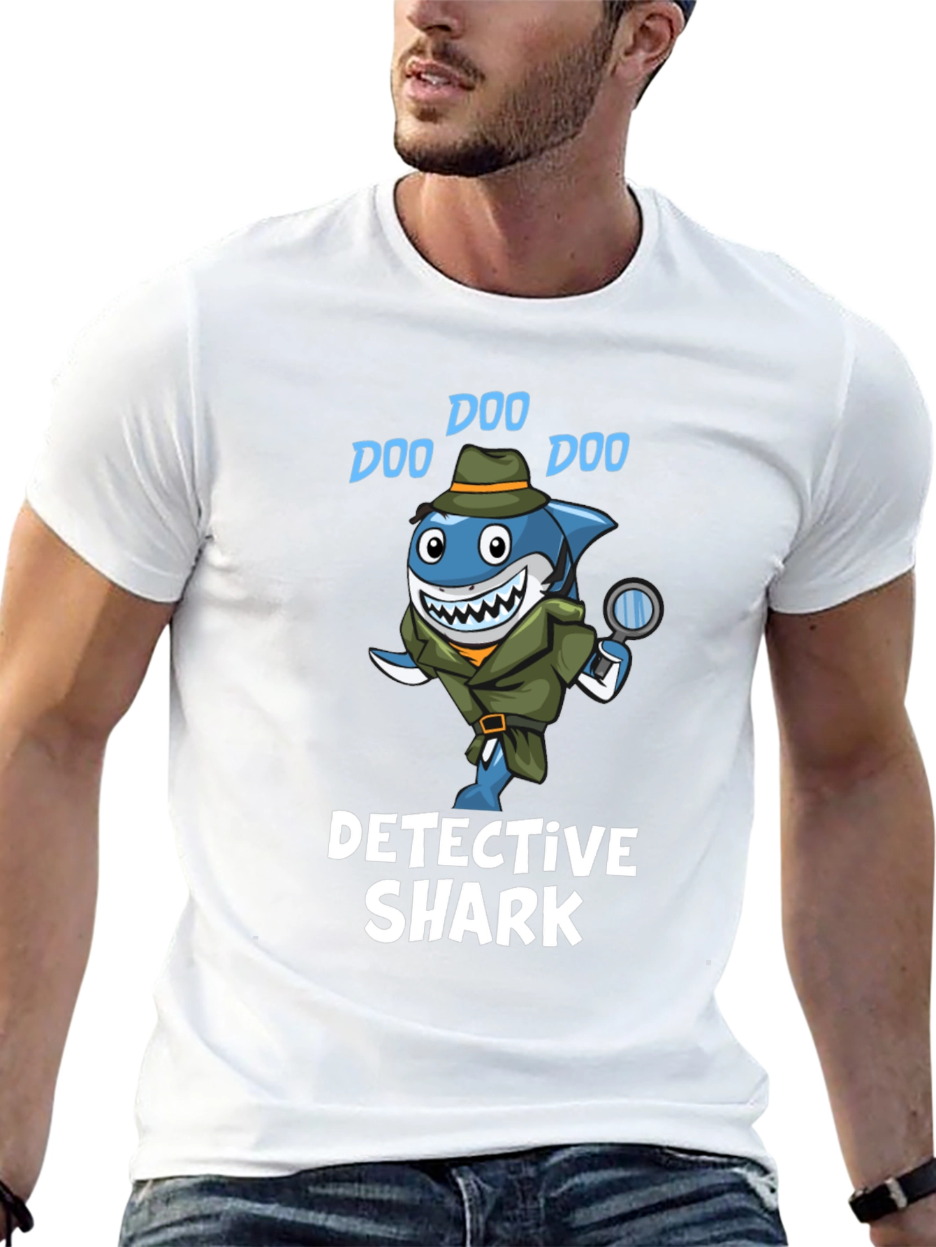 Detective Shark T-Shirt - Doo Doo!