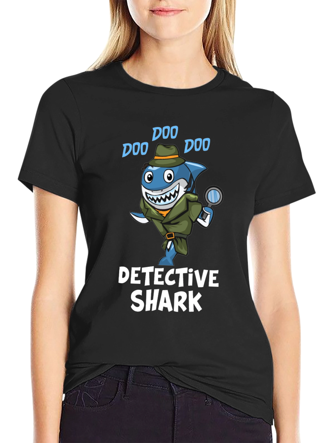 Detective Shark T-Shirt - Doo Doo!