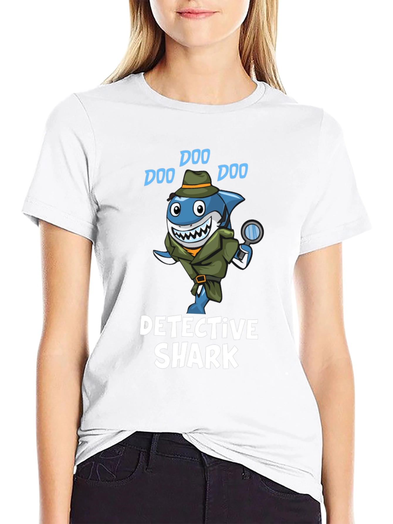 Detective Shark T-Shirt - Doo Doo!