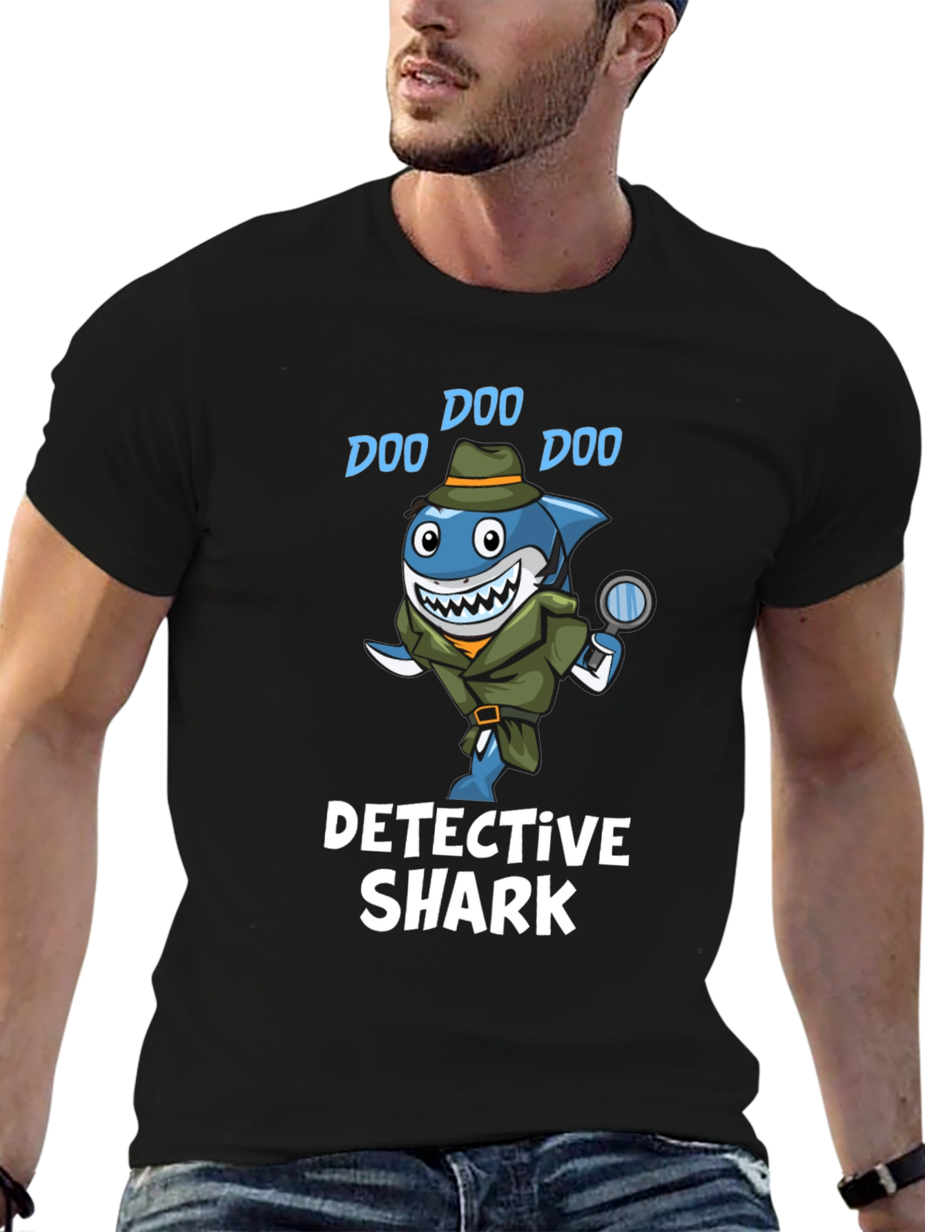 Detective Shark T-Shirt - Doo Doo!