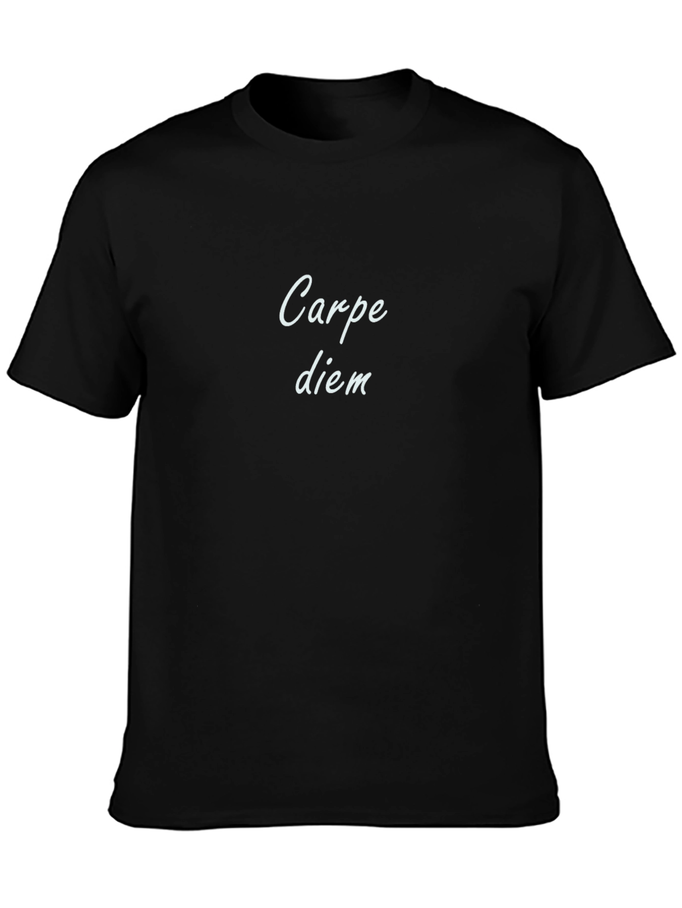 Carpe Diem Black T-Shirt