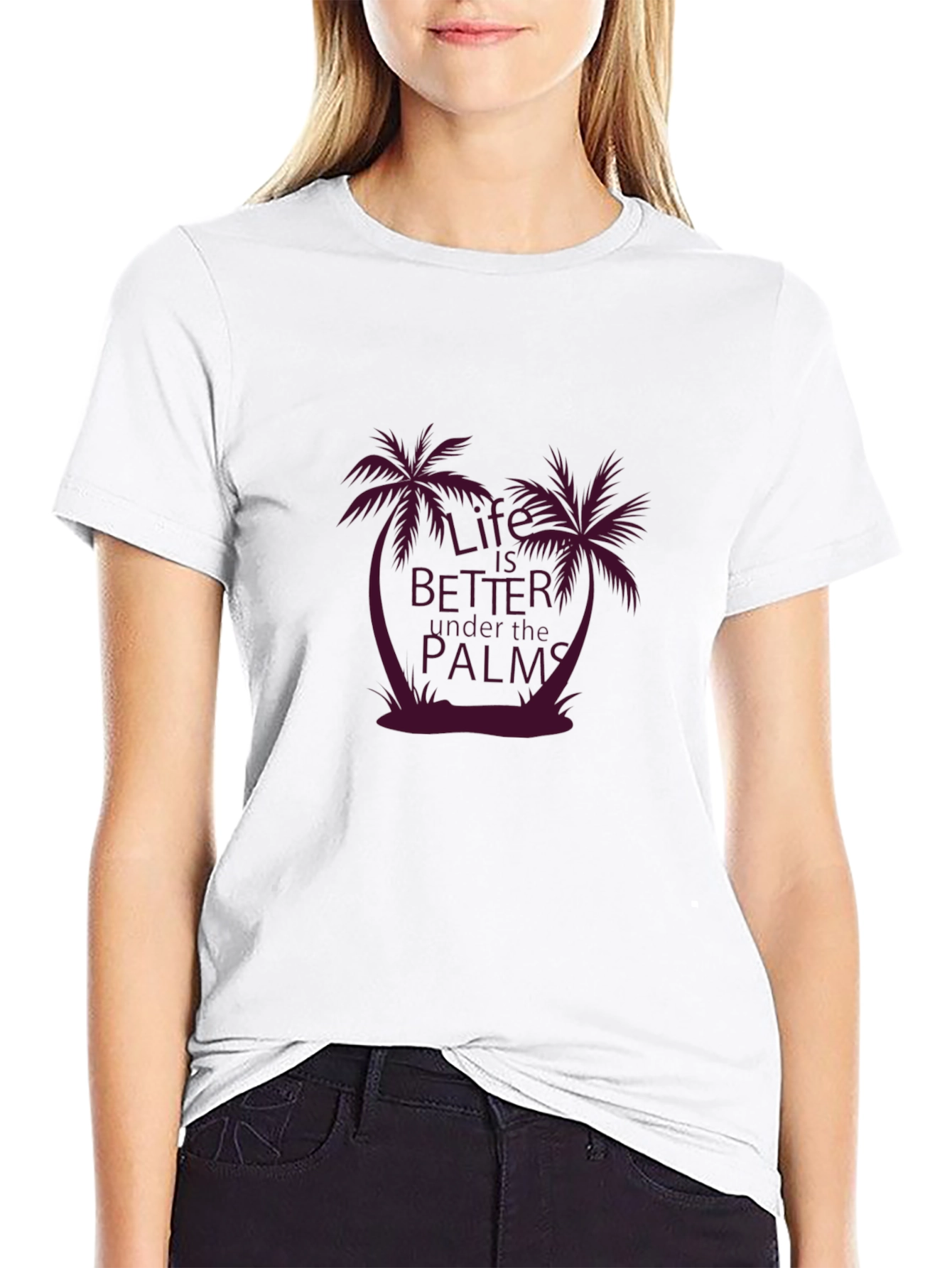 Life is Better By the Palms Graphic Tee
