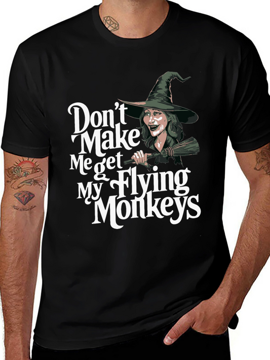 Wicked Witch Flying Monkeys Graphic T-Shirt