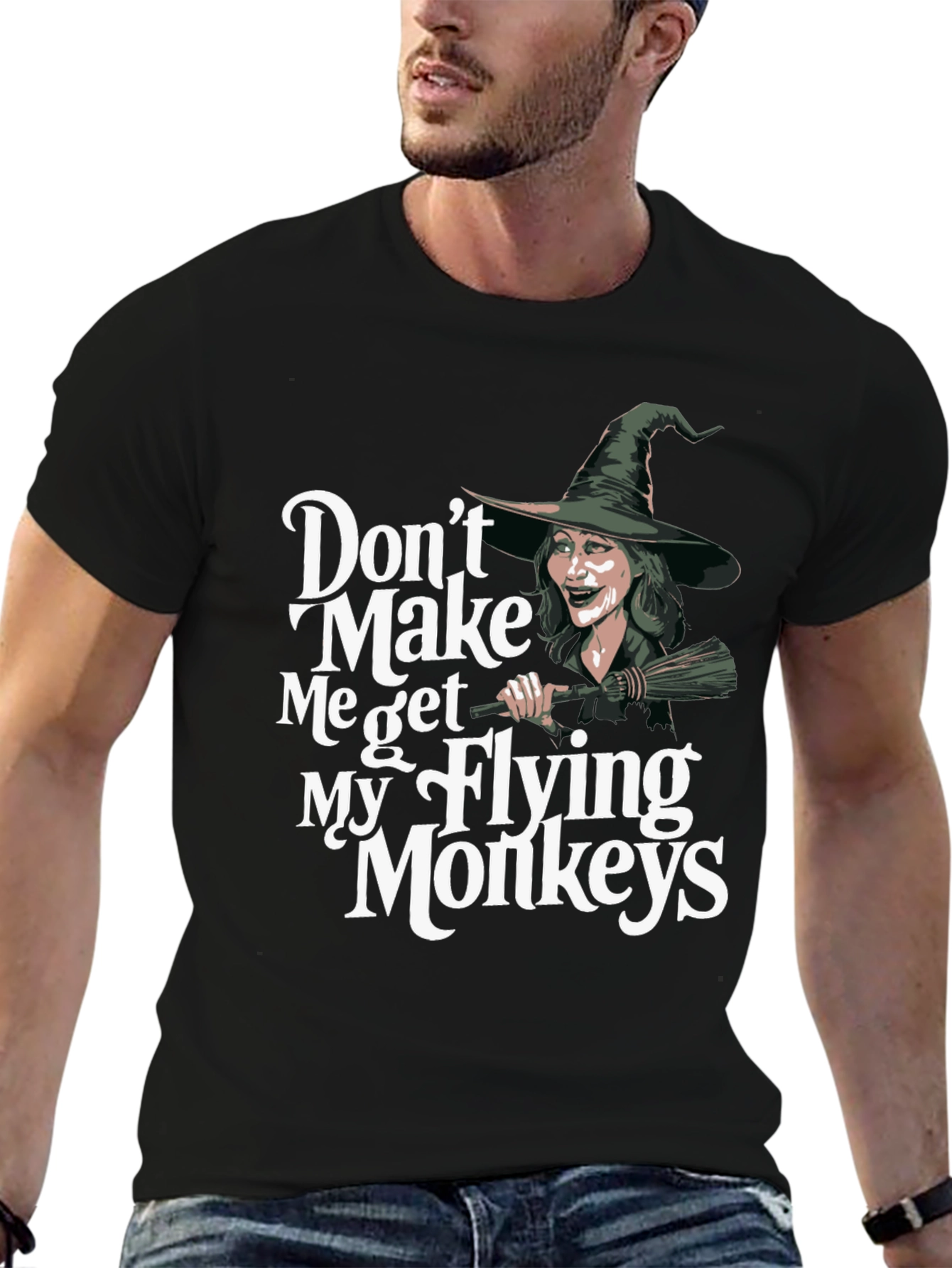 Wicked Witch Flying Monkeys Graphic T-Shirt