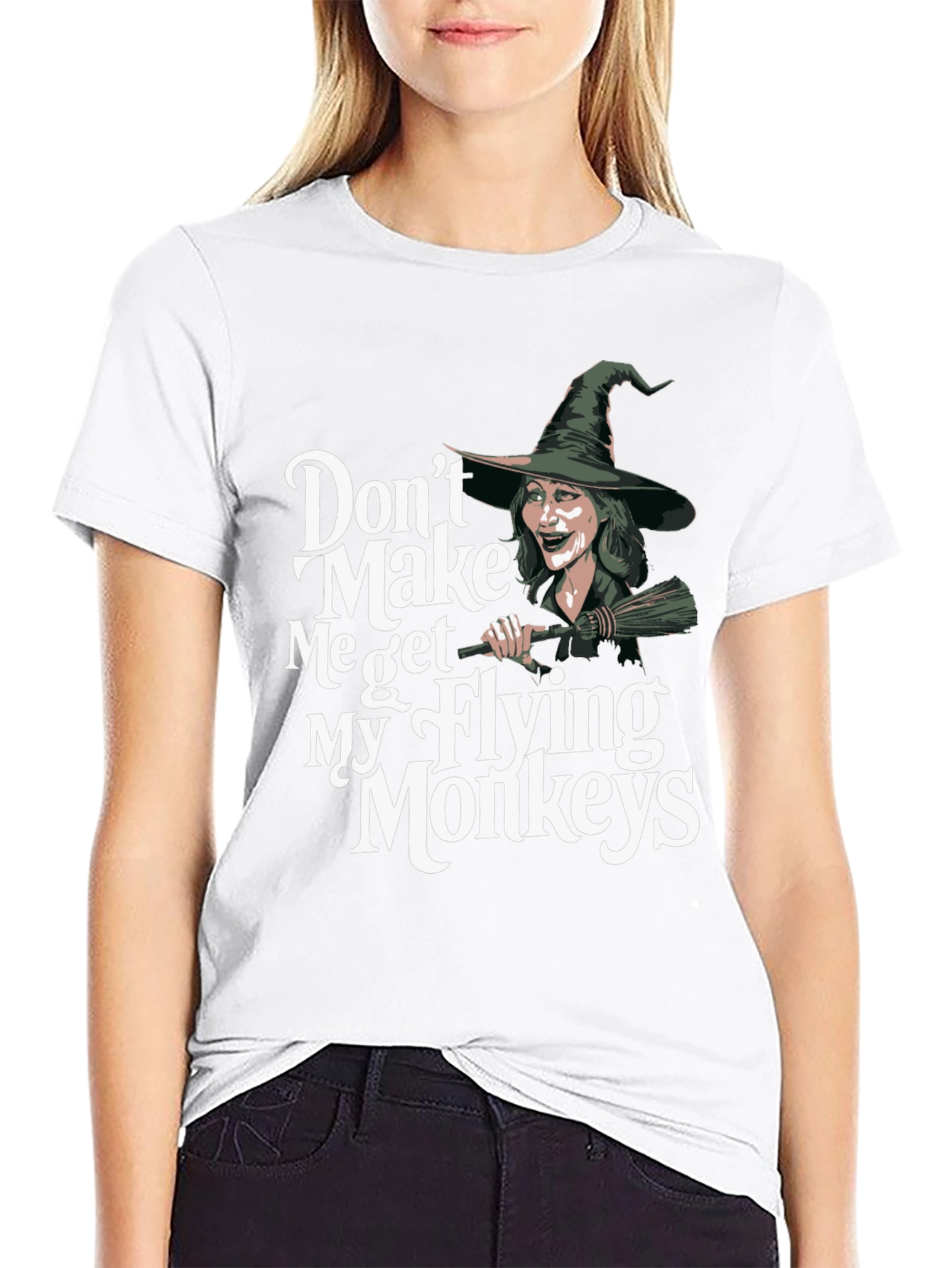 Wicked Witch Flying Monkeys Graphic T-Shirt