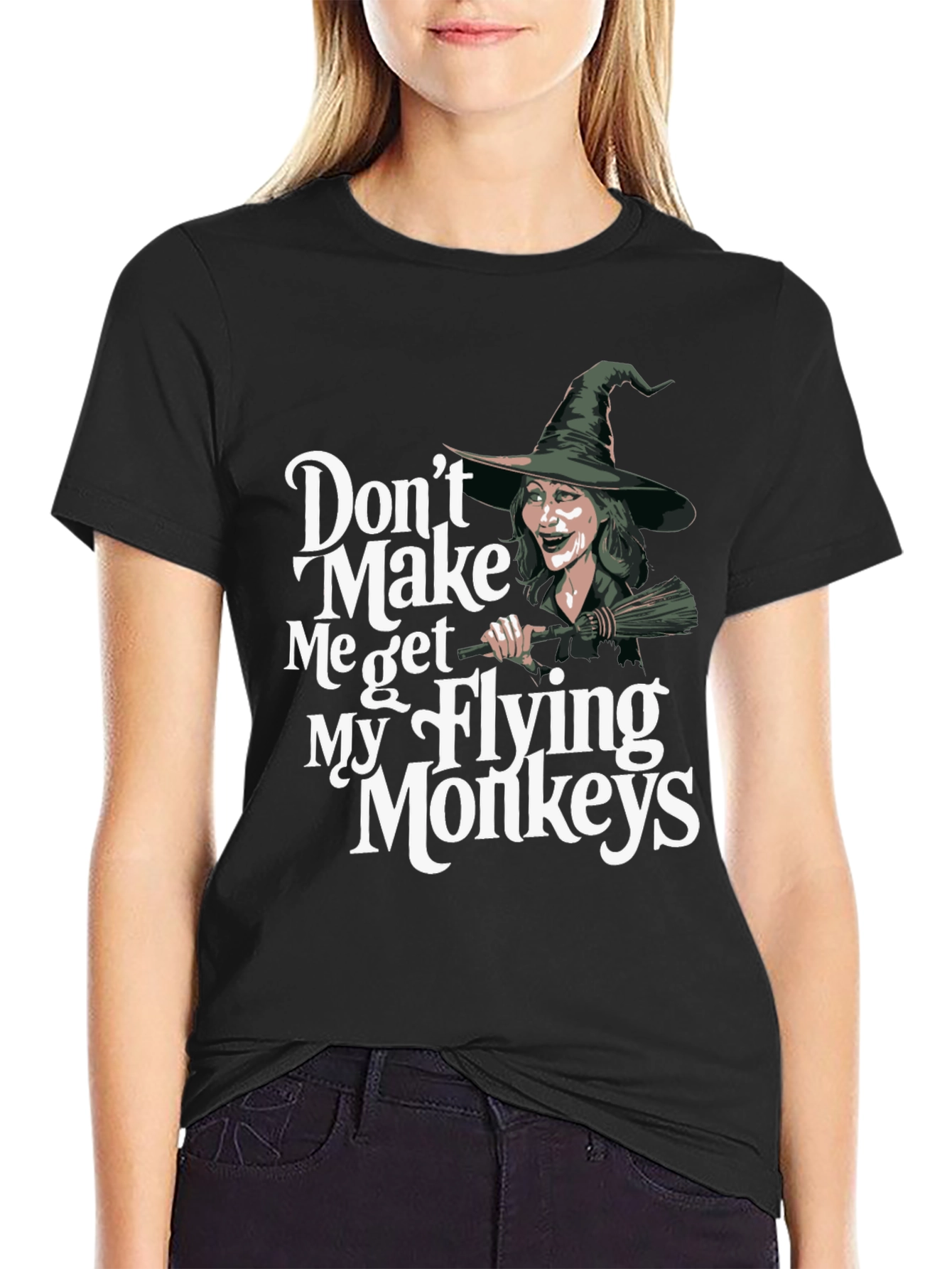Wicked Witch Flying Monkeys Graphic T-Shirt