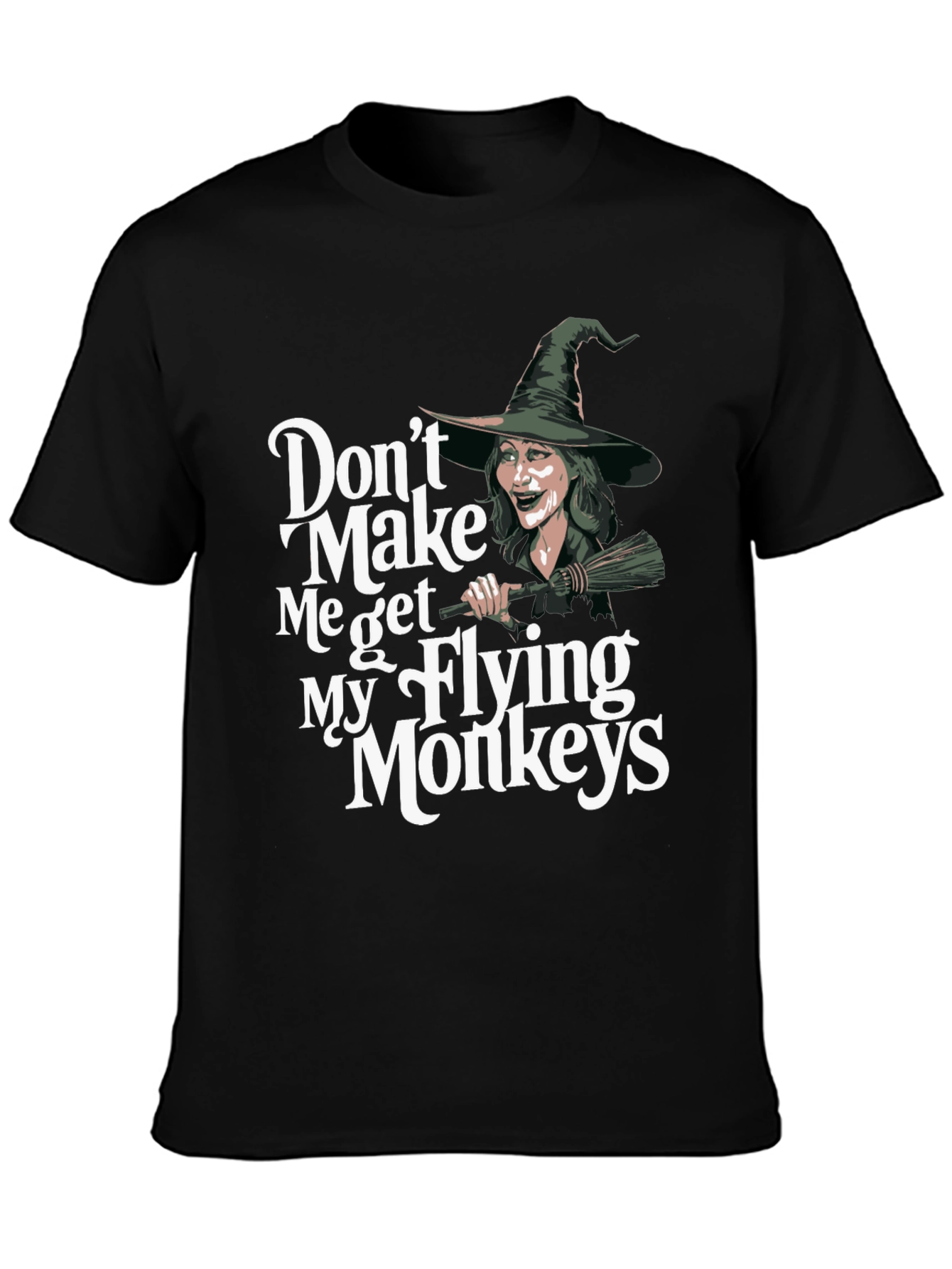Wicked Witch Flying Monkeys Graphic T-Shirt