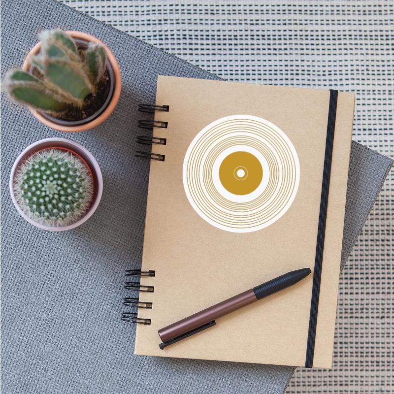 Gold Vinyl Record