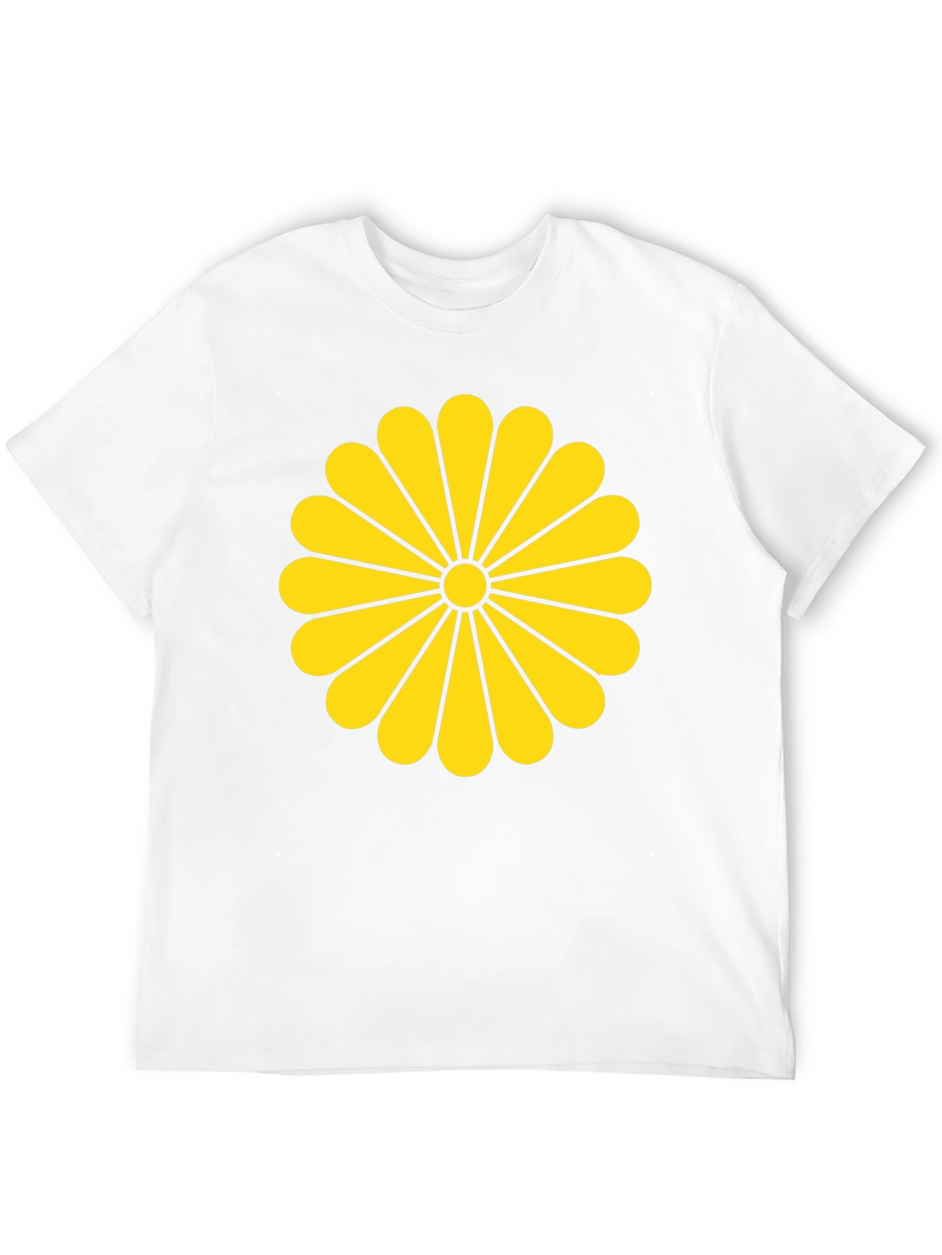 Imperial Seal of Japan Graphic T-Shirt - Black