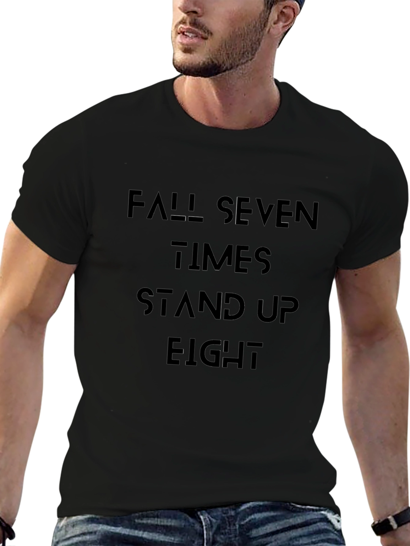 Inspirational Fall Seven Times Graphic Tee