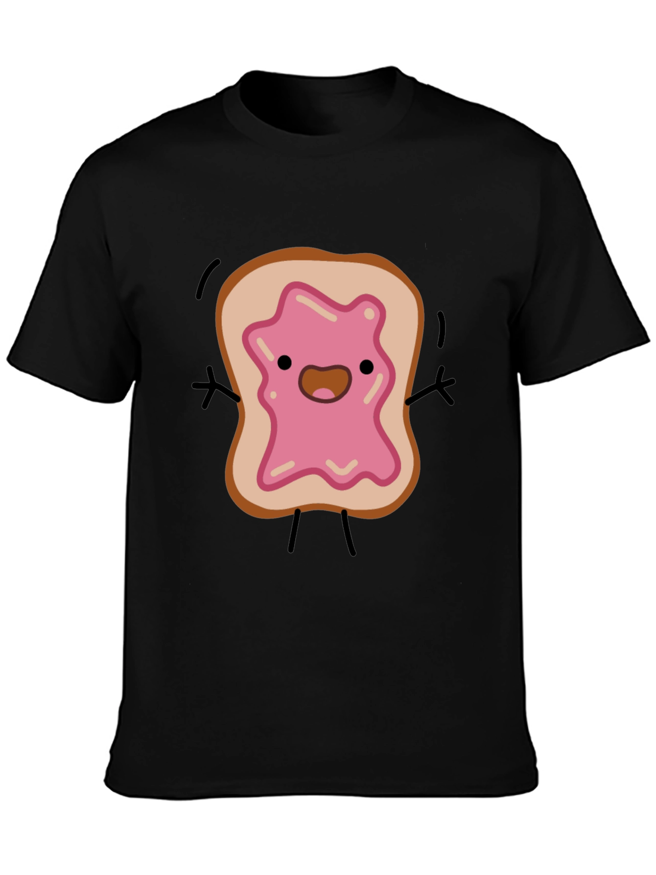 Cartoon Toast Graphic Tee