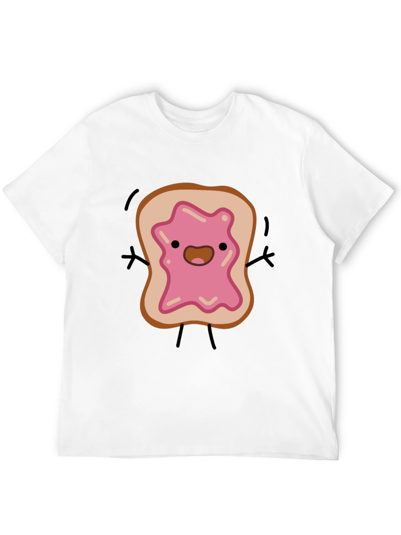Cartoon Toast Graphic Tee