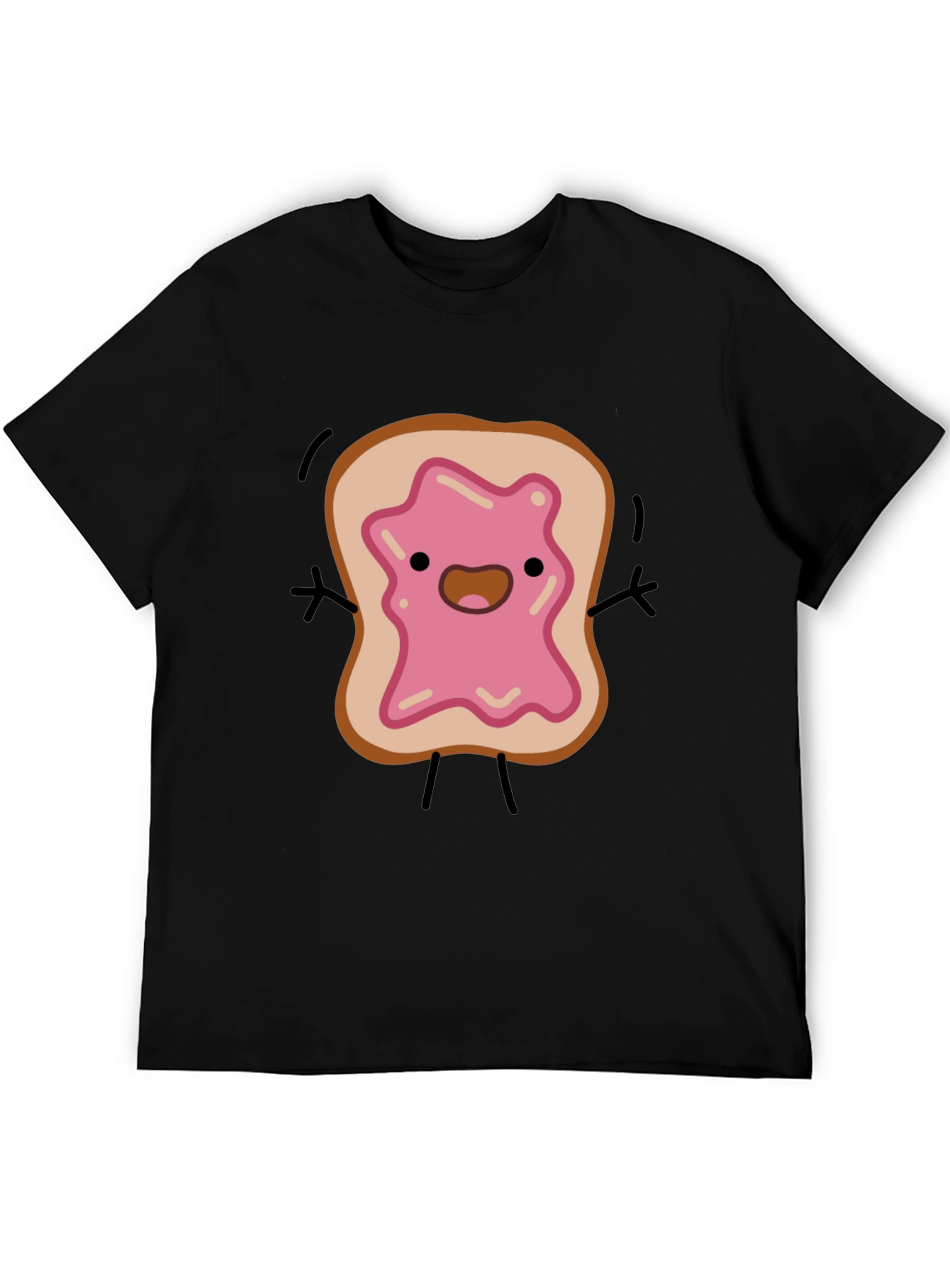 Cartoon Toast Graphic Tee