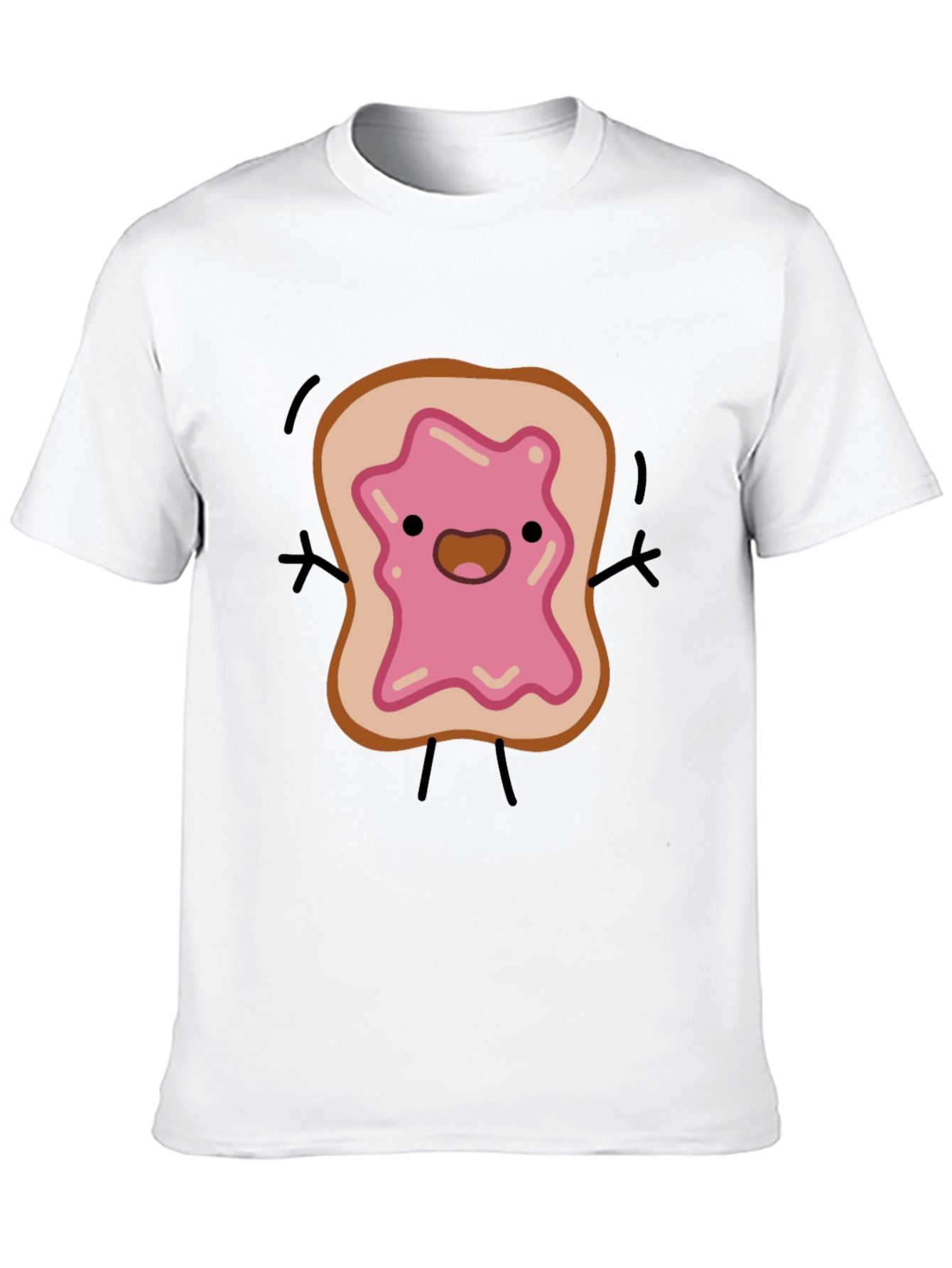 Cartoon Toast Graphic Tee