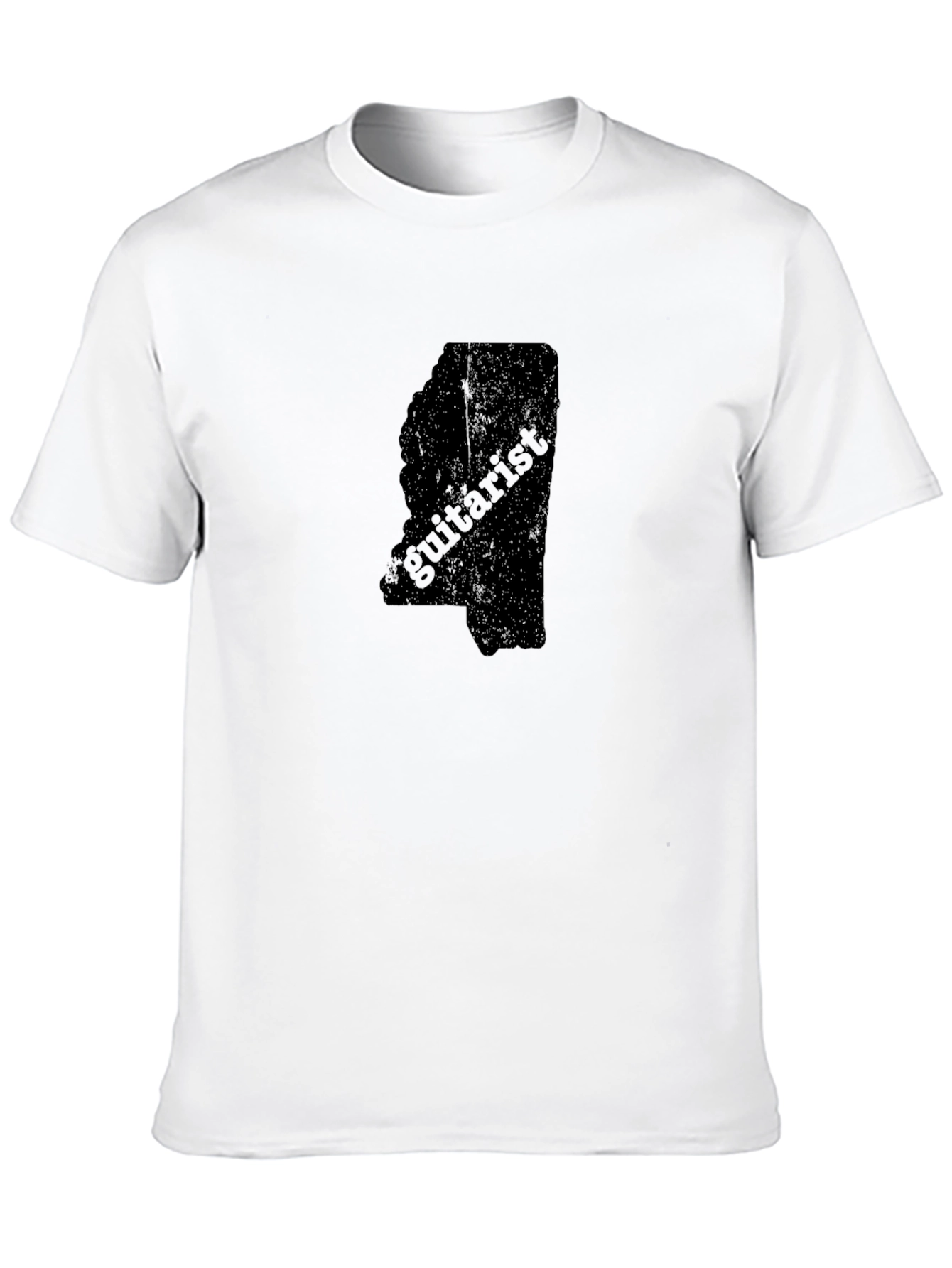 Mississippi Guitarist Black T-Shirt