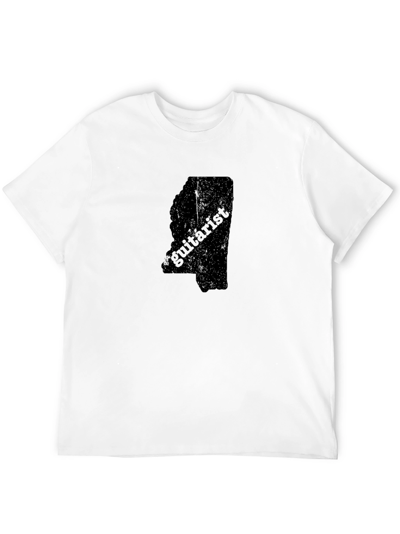 Mississippi Guitarist Black T-Shirt