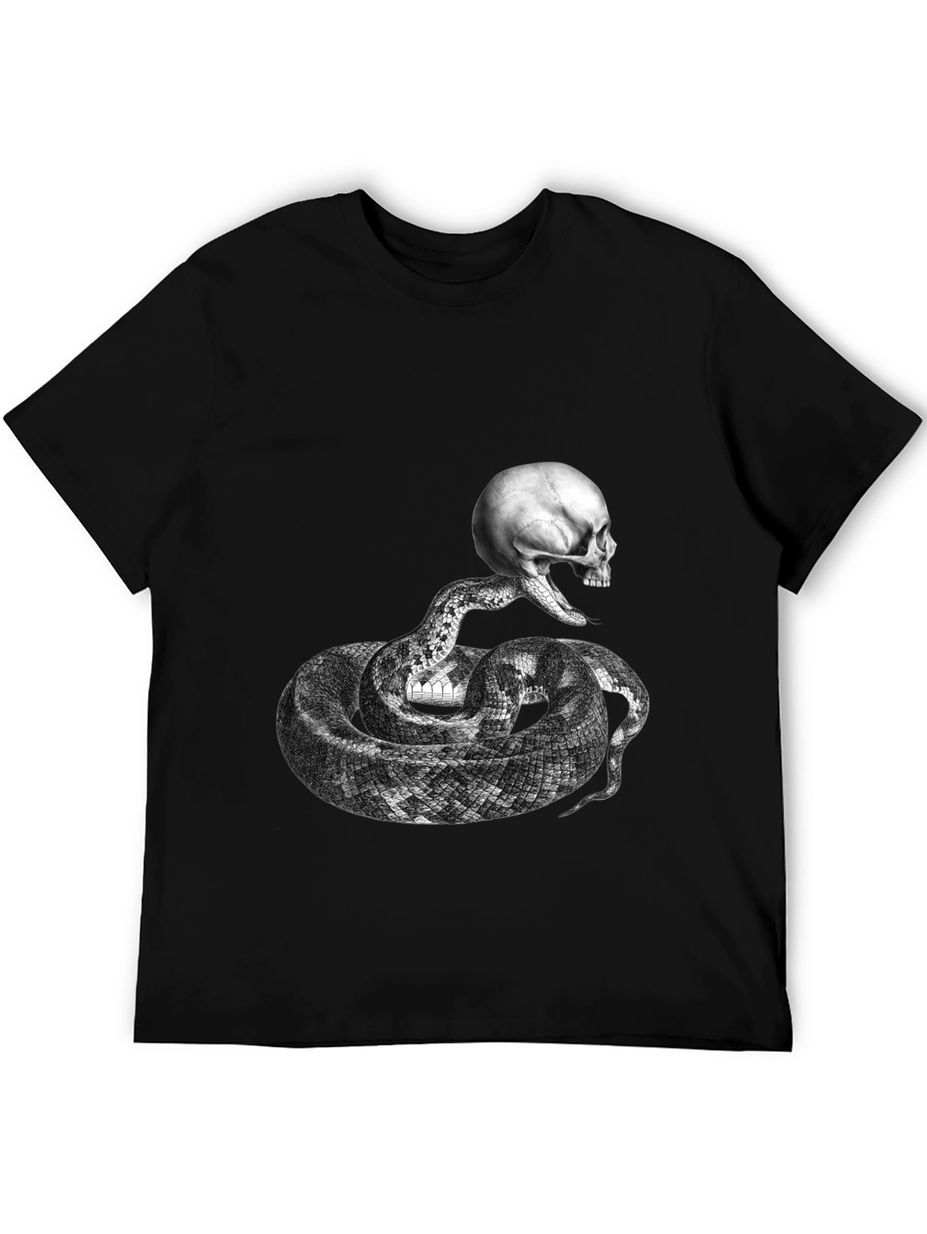 Skull and Snake Graphic Tee