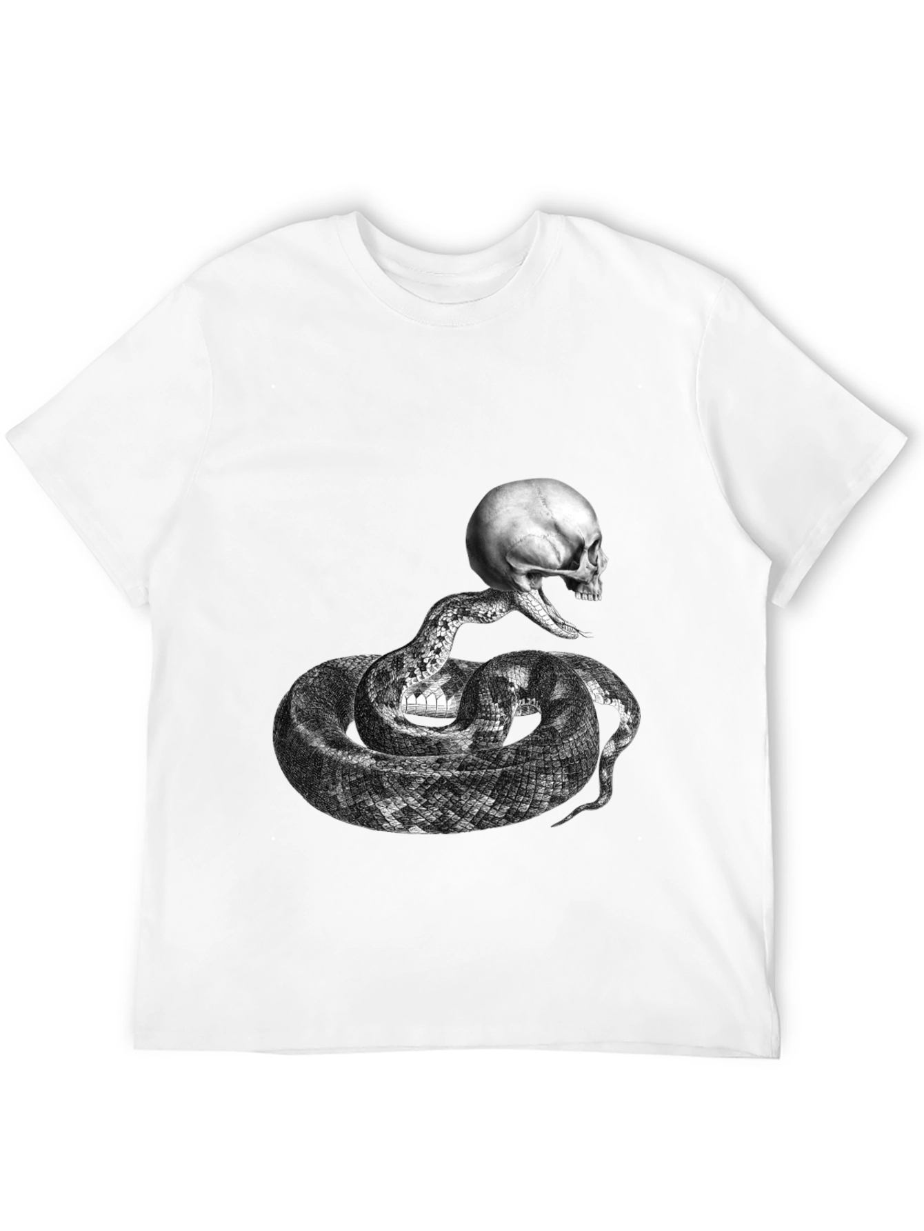 Skull and Snake Graphic Tee